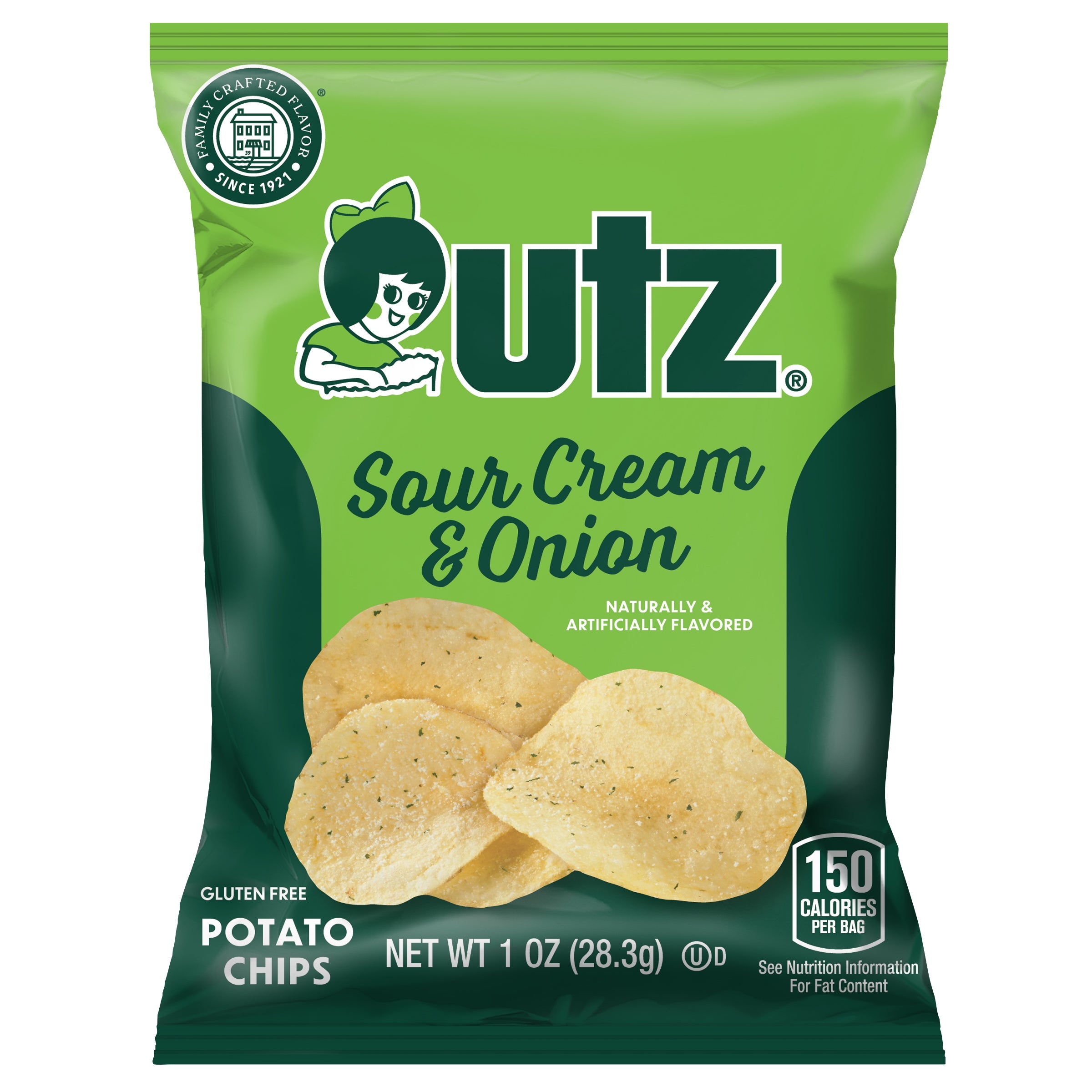 Utz Sour Cream & Onion Potato Chips