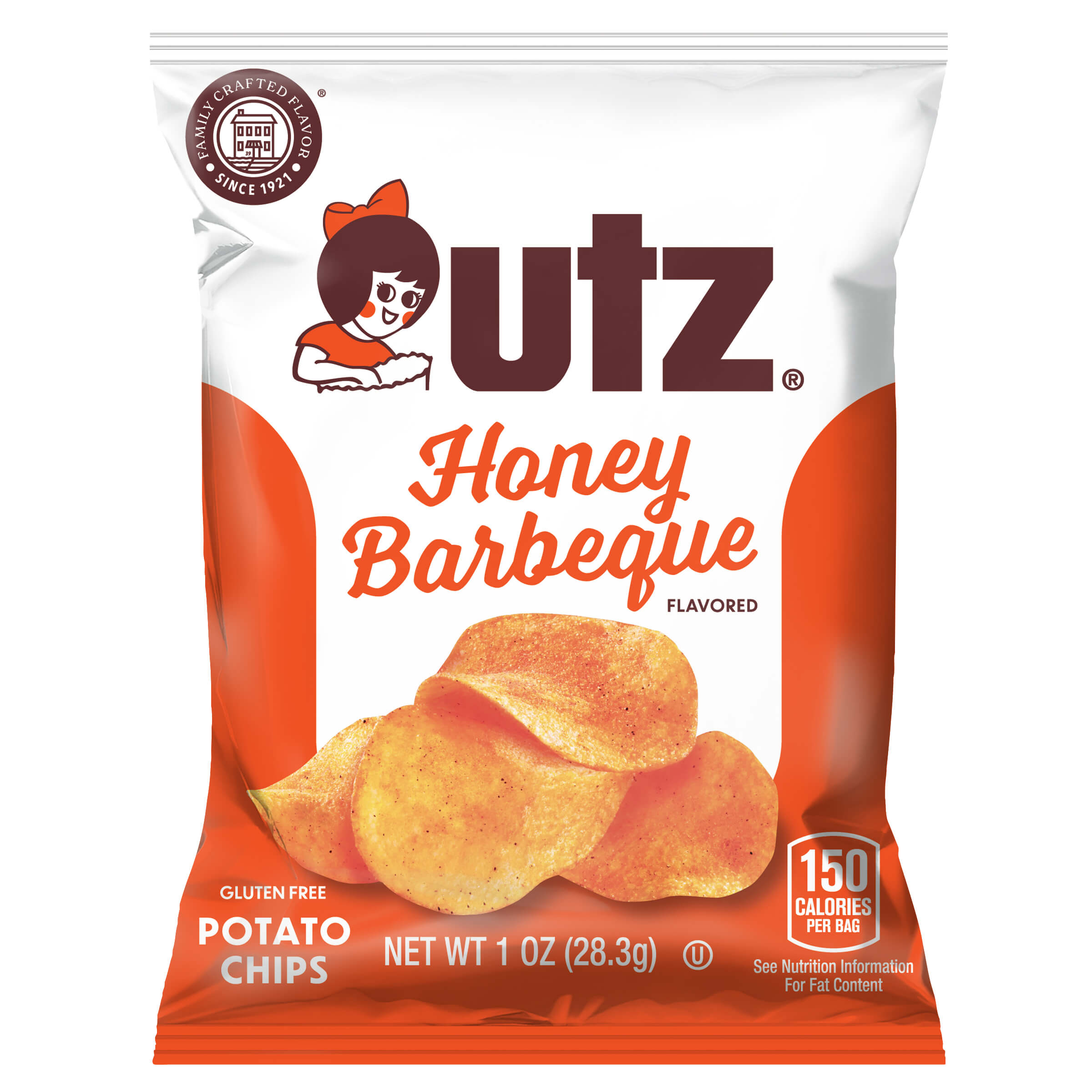 Utz Honey Barbeque Potato Chips