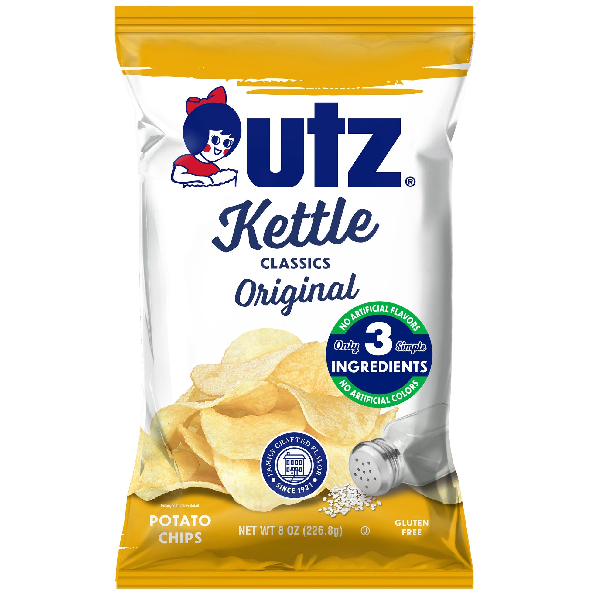 Utz Kettle Classics Potato Chips Original
