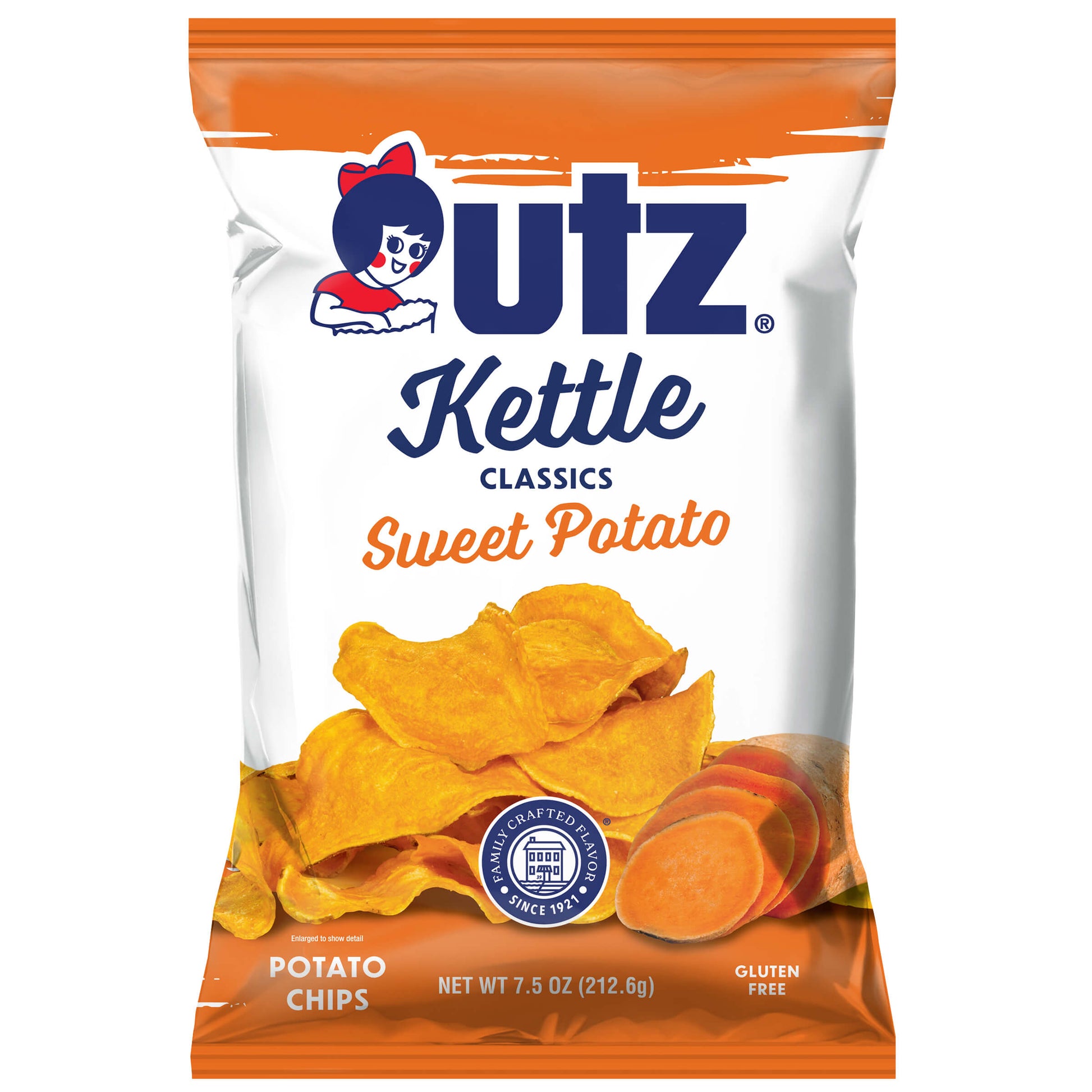 Utz Kettle Classics Potato Chips Sweet Potato