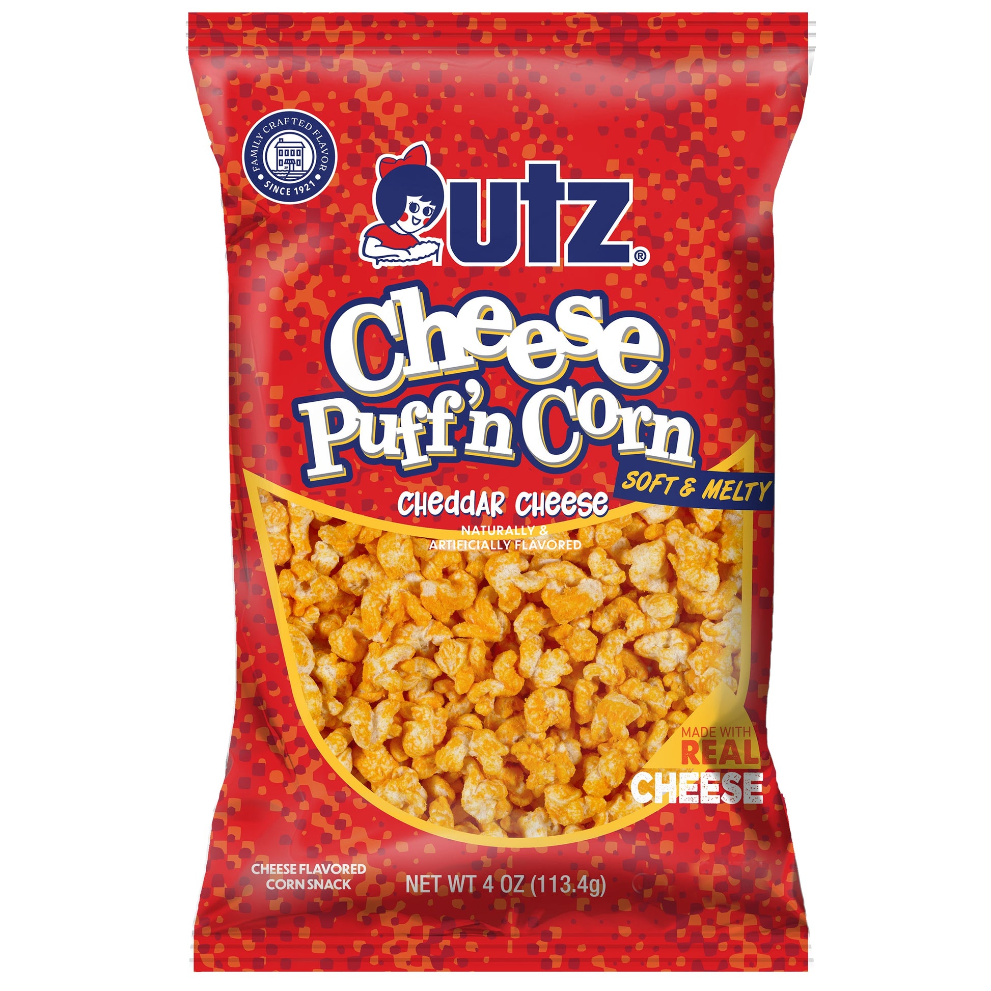 Utz Puff'n Corn Cheddar Cheese
