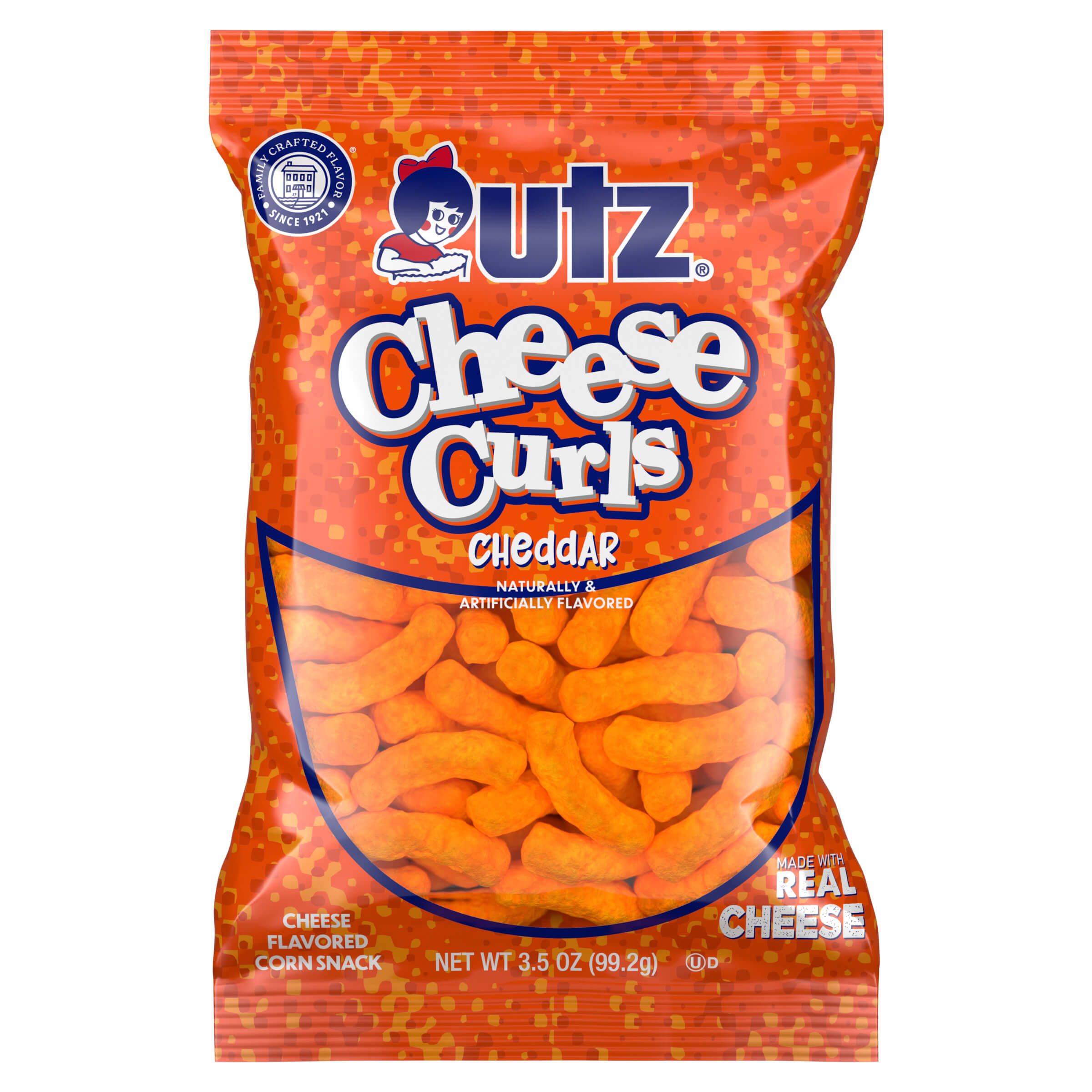 Utz Cheese Curls Cheddar