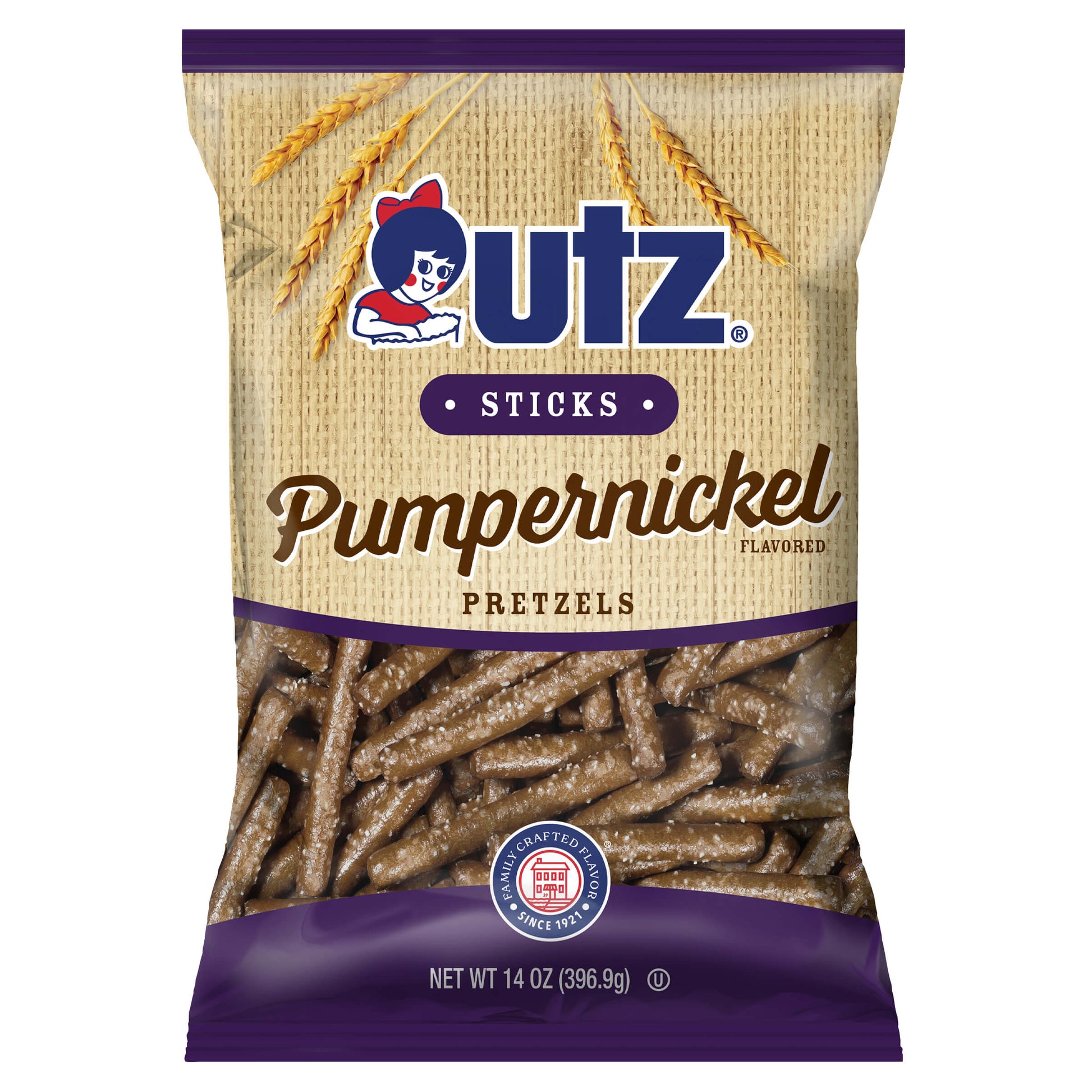 Utz Sticks Pumpernickel Pretzels
