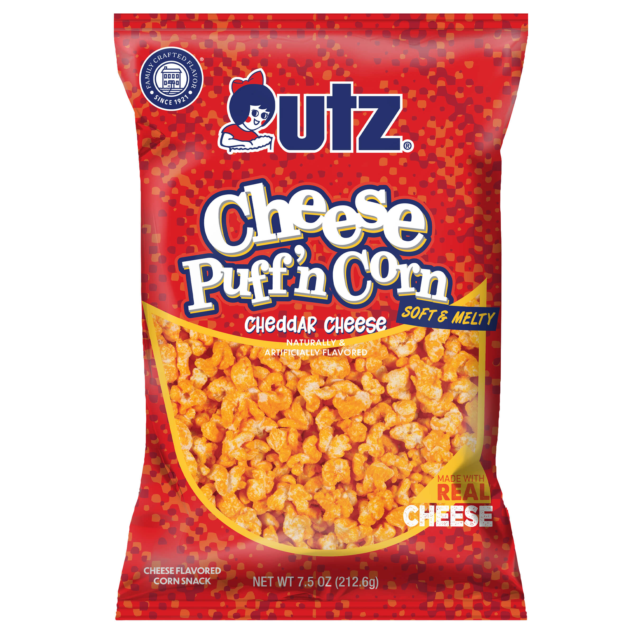 Utz Puff'n Corn Cheddar Cheese