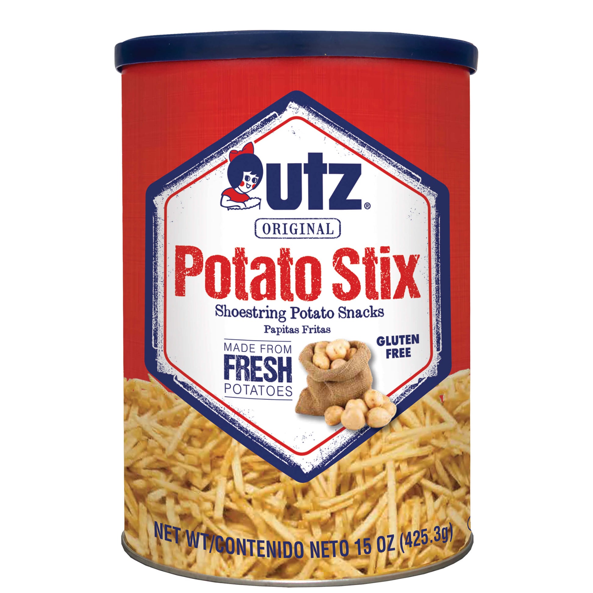 Utz Original Potato Stix, Multipack, 15 oz, 3 Count
