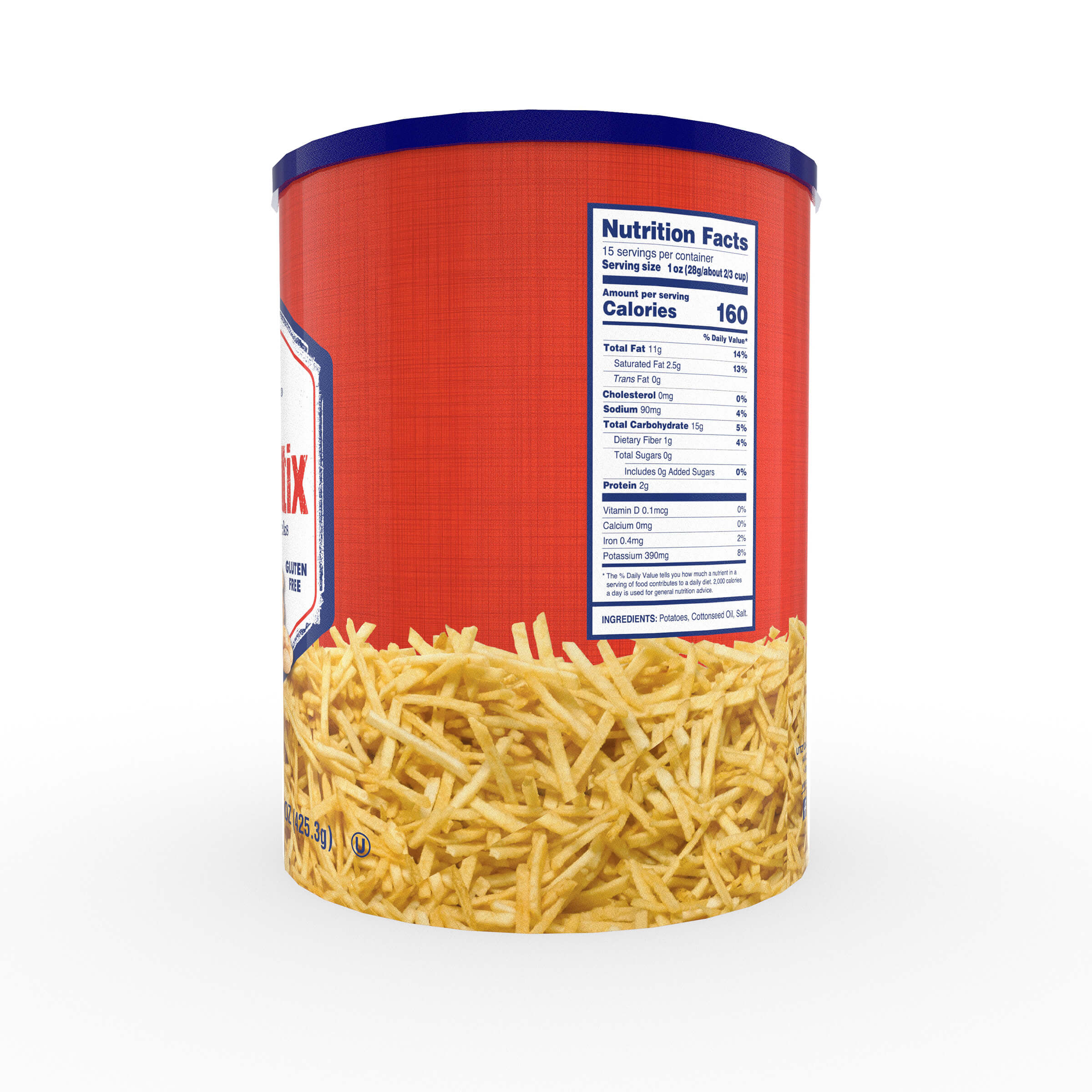 Utz Original Potato Stix, Multipack, 15 oz, 3 Count