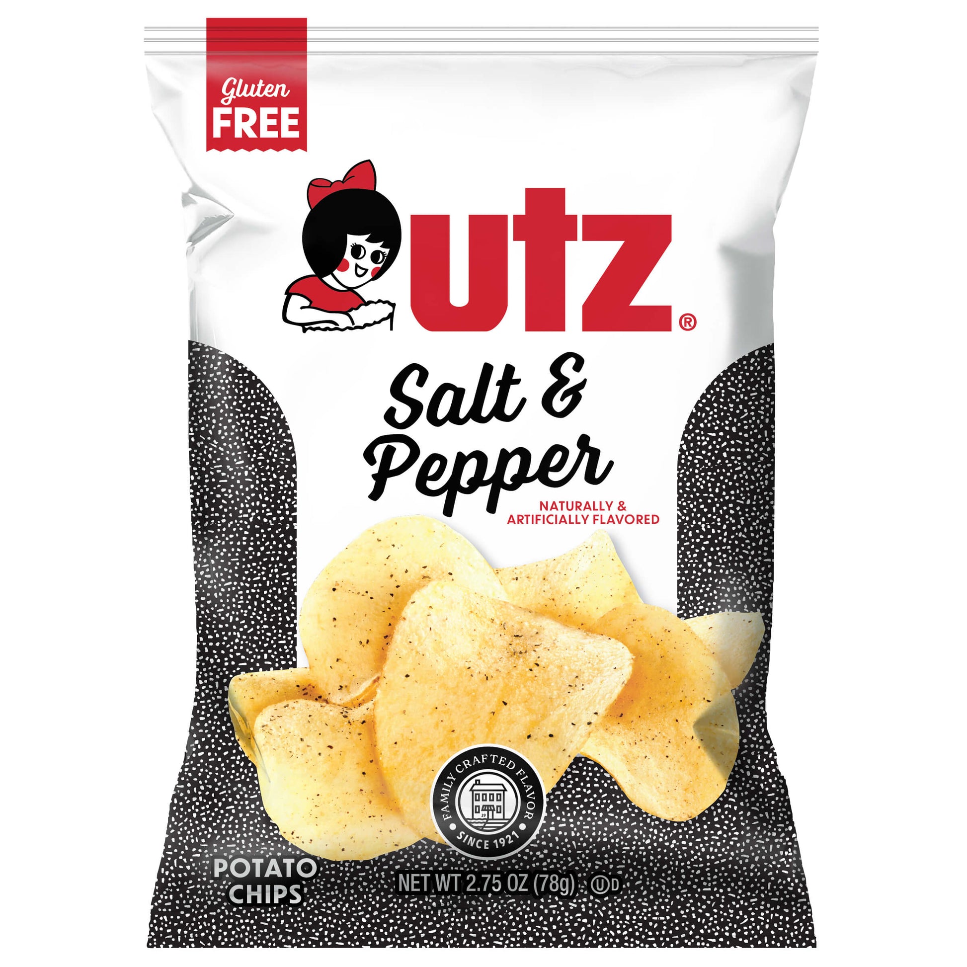 Utz Salt & Pepper Potato Chips
