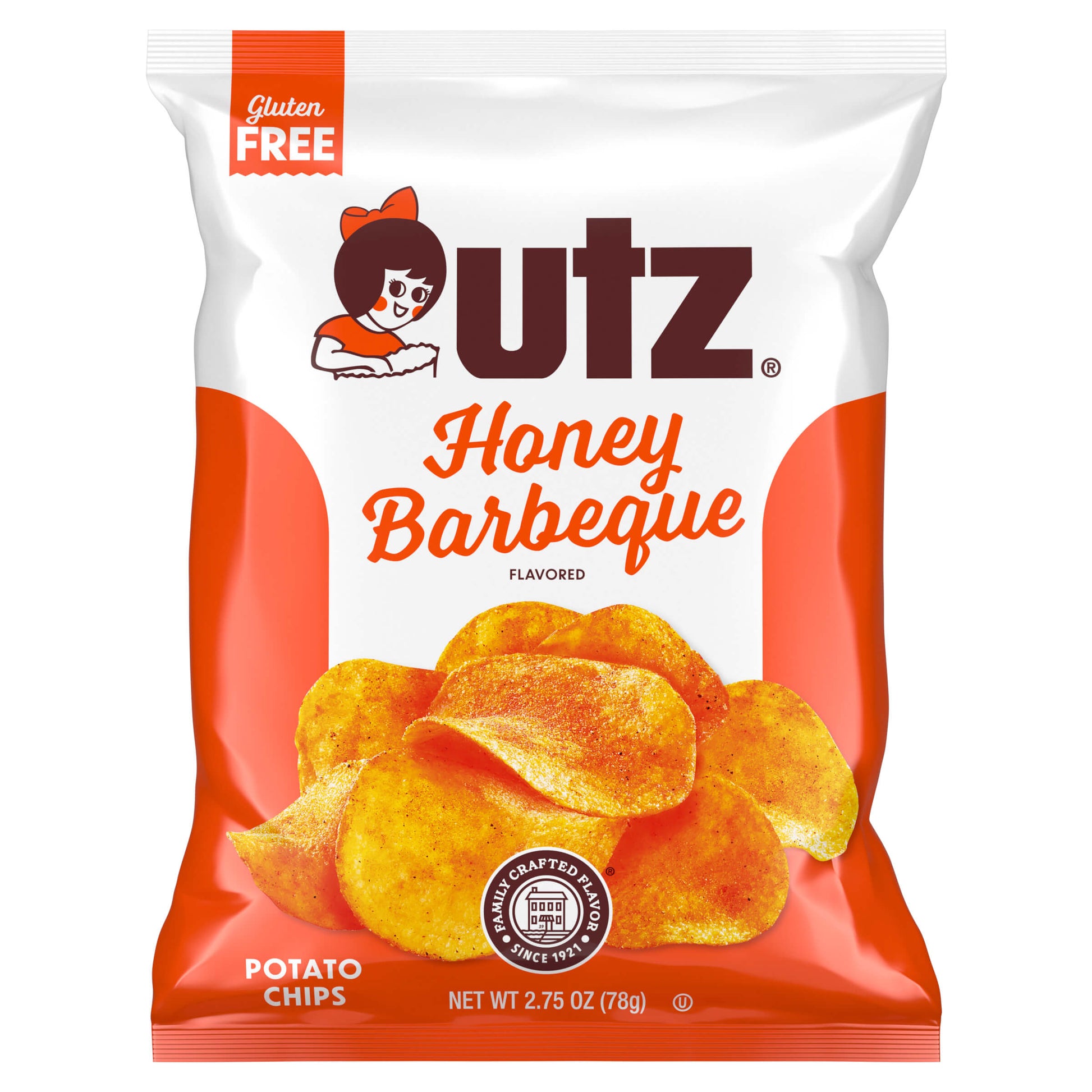 Utz Honey Barbeque Potato Chips