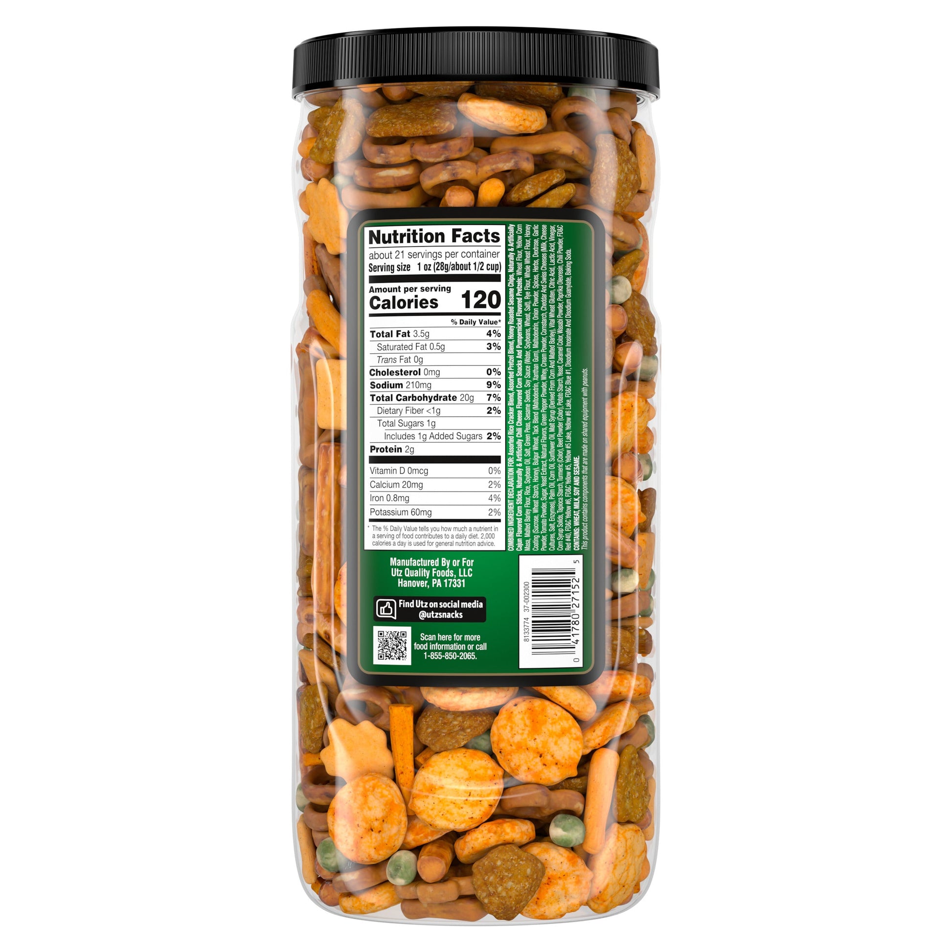 Utz Poker Mix Barrel