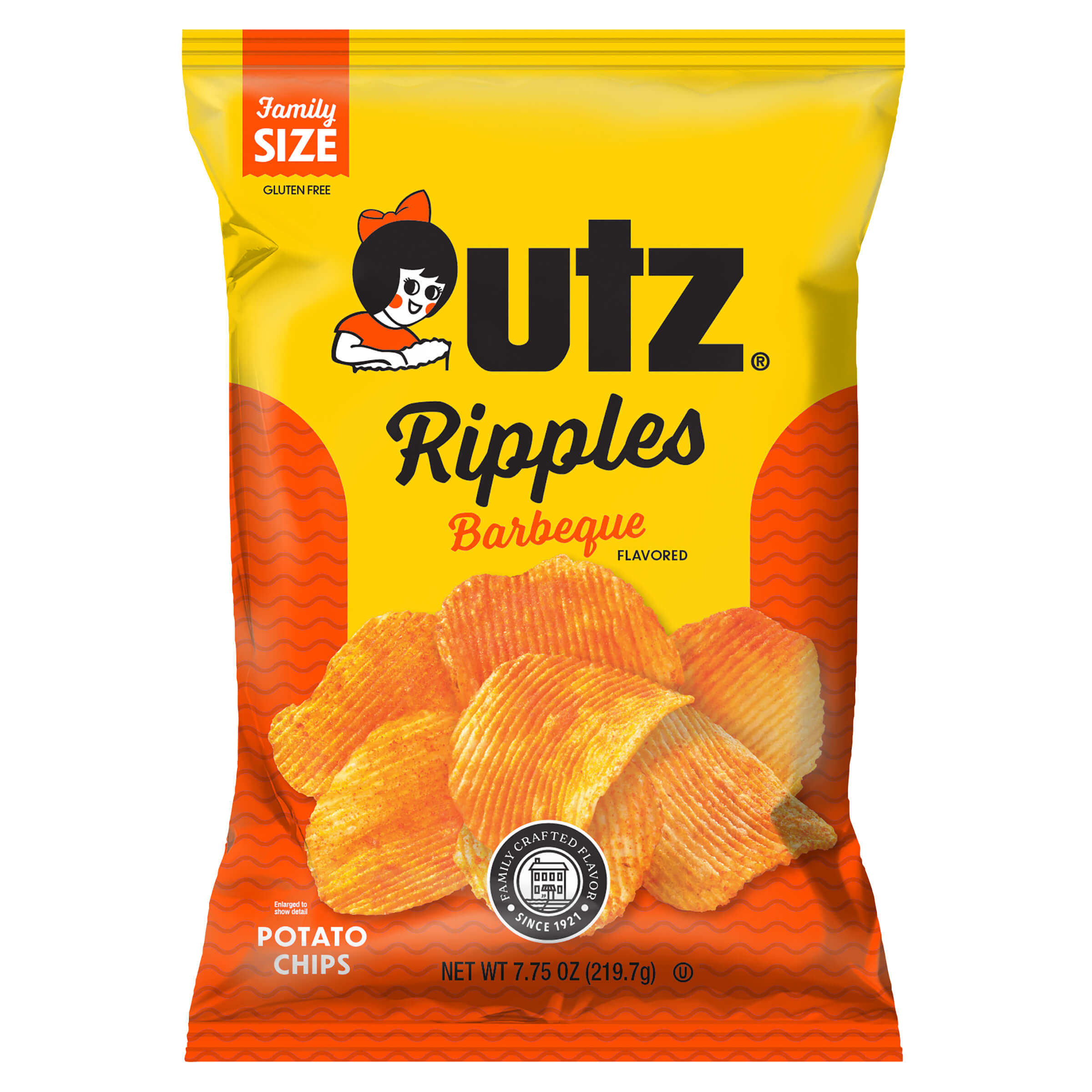 Utz® Barbeque Ripples Potato Chips