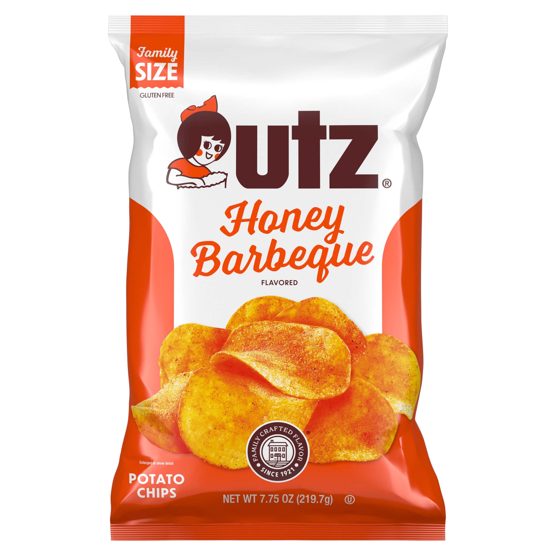 Utz Honey Barbeque Potato Chips