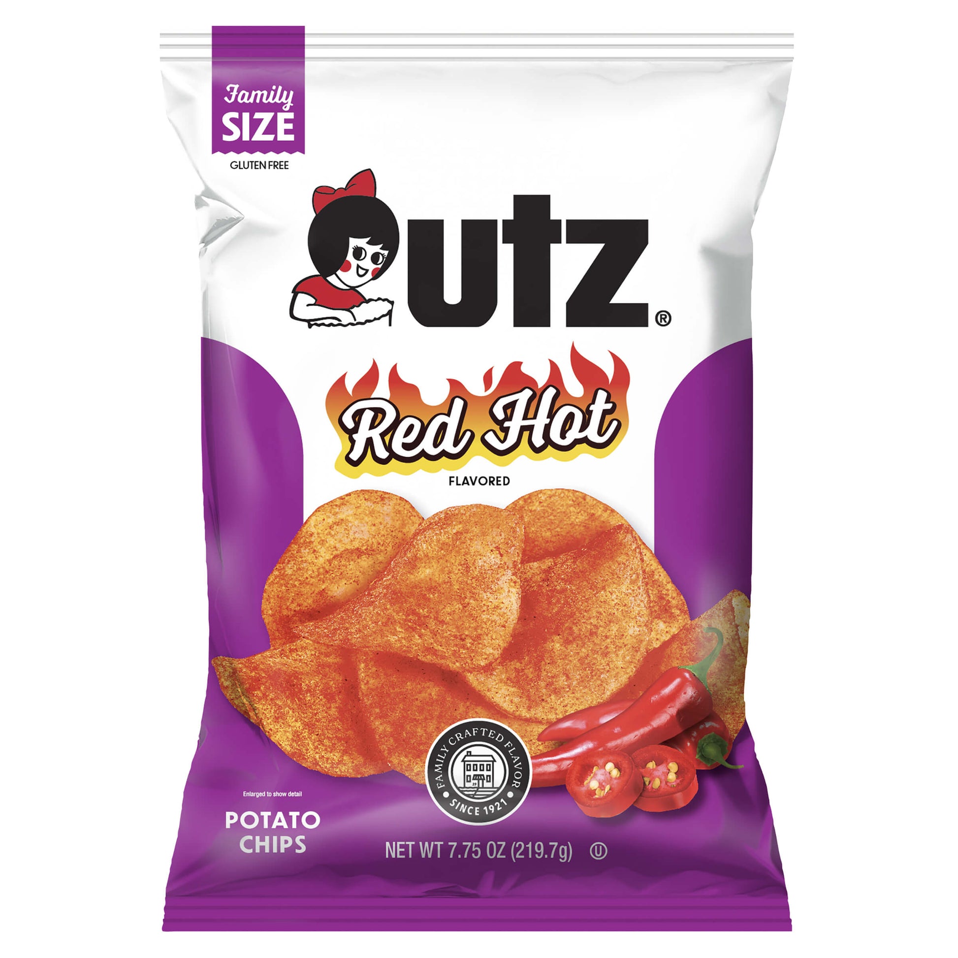 Utz Red Hot Potato Chips