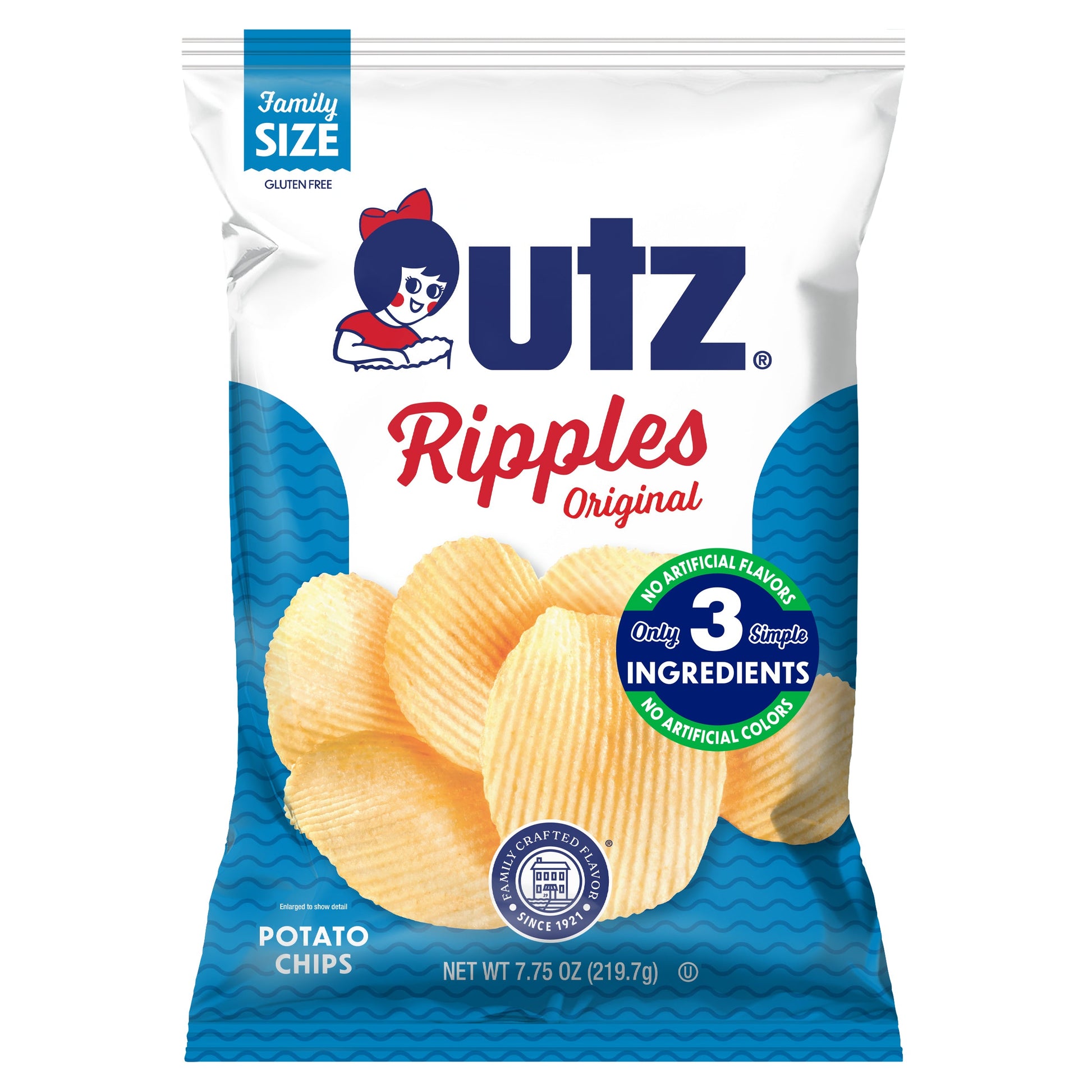 Utz Ripples Original Potato Chips
