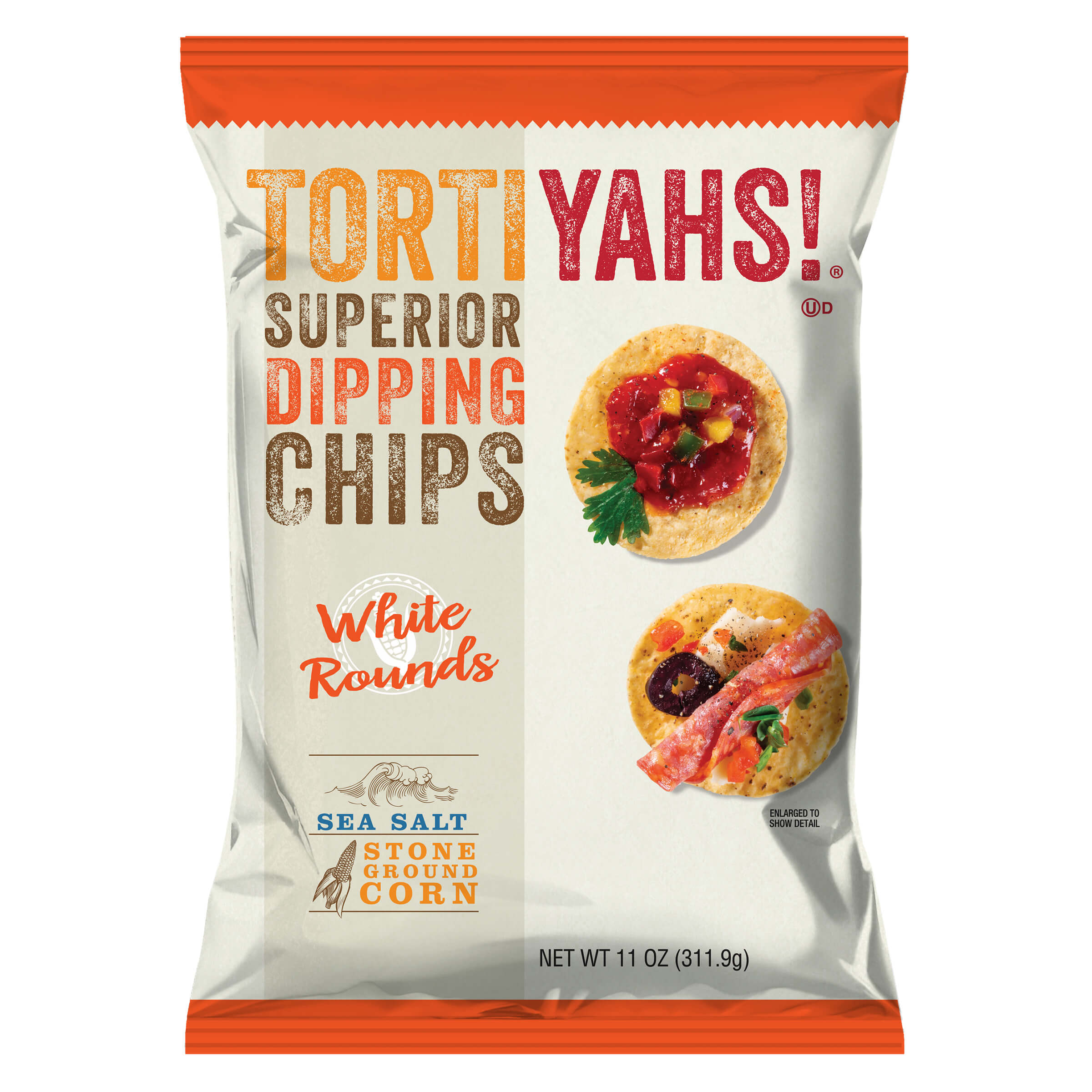 TORTIYAHS!® Superior Dipping Chips White Rounds