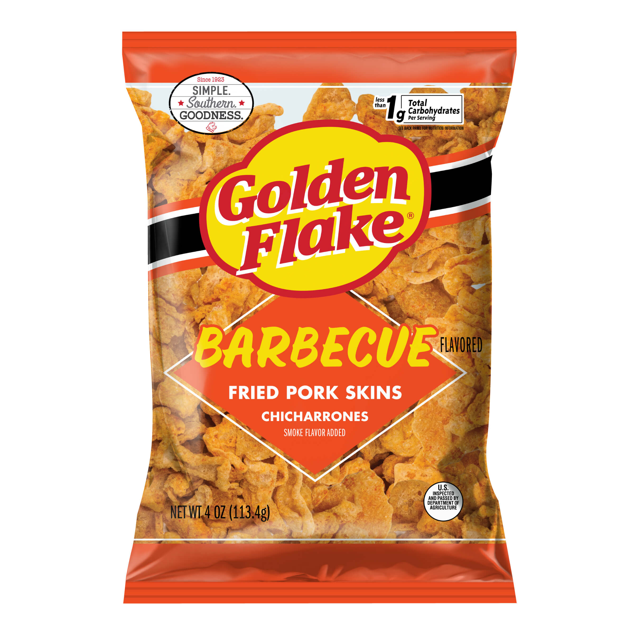Golden Flake Barbecue Pork Skins