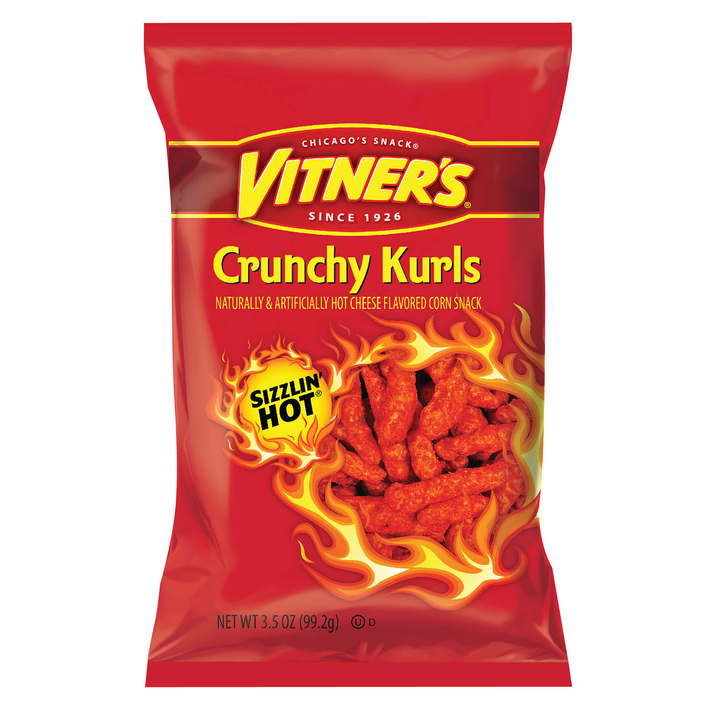 Vitner's Sizzlin Hot Crunchy Kurls