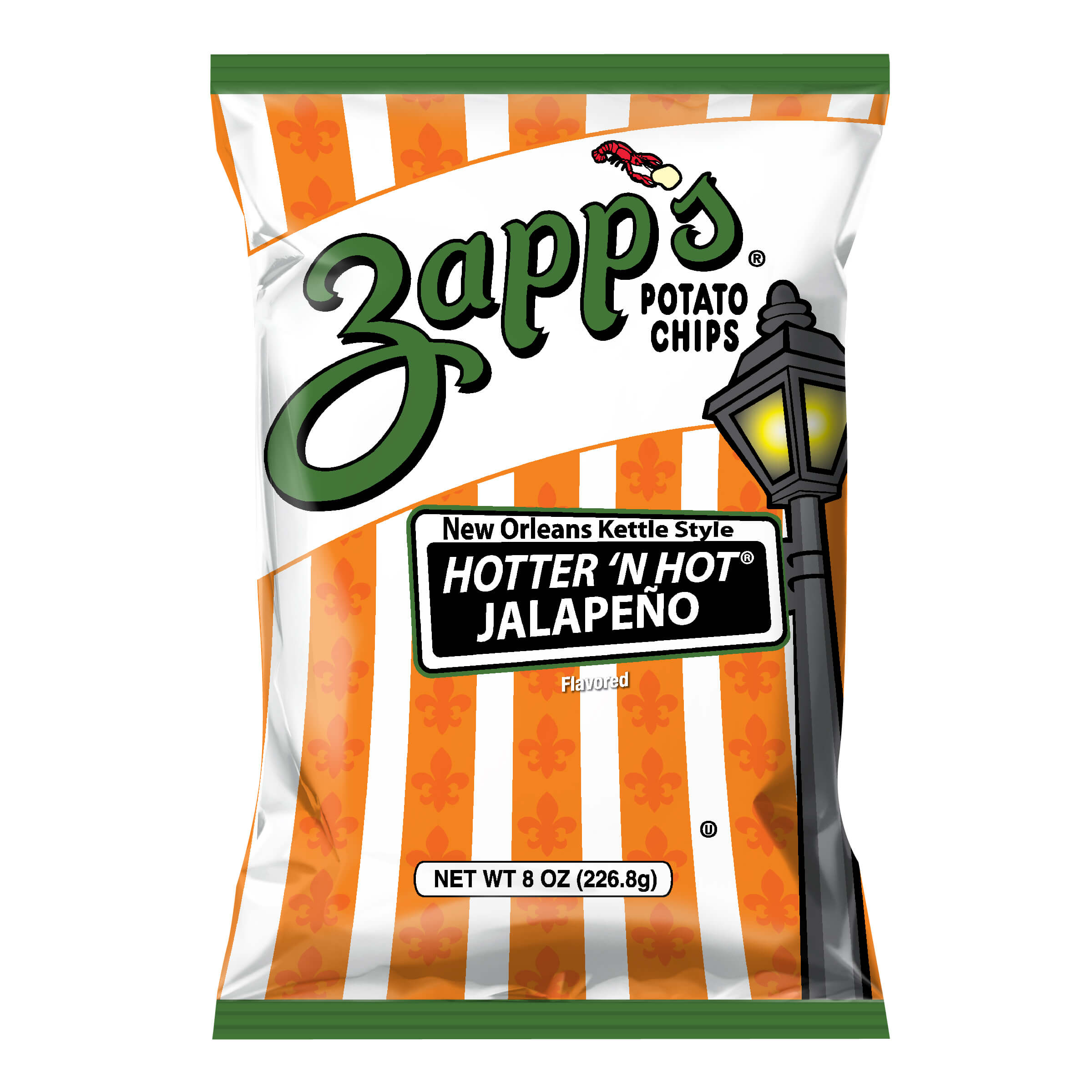 Zapp's Kettle Potato Chips Jalapeno