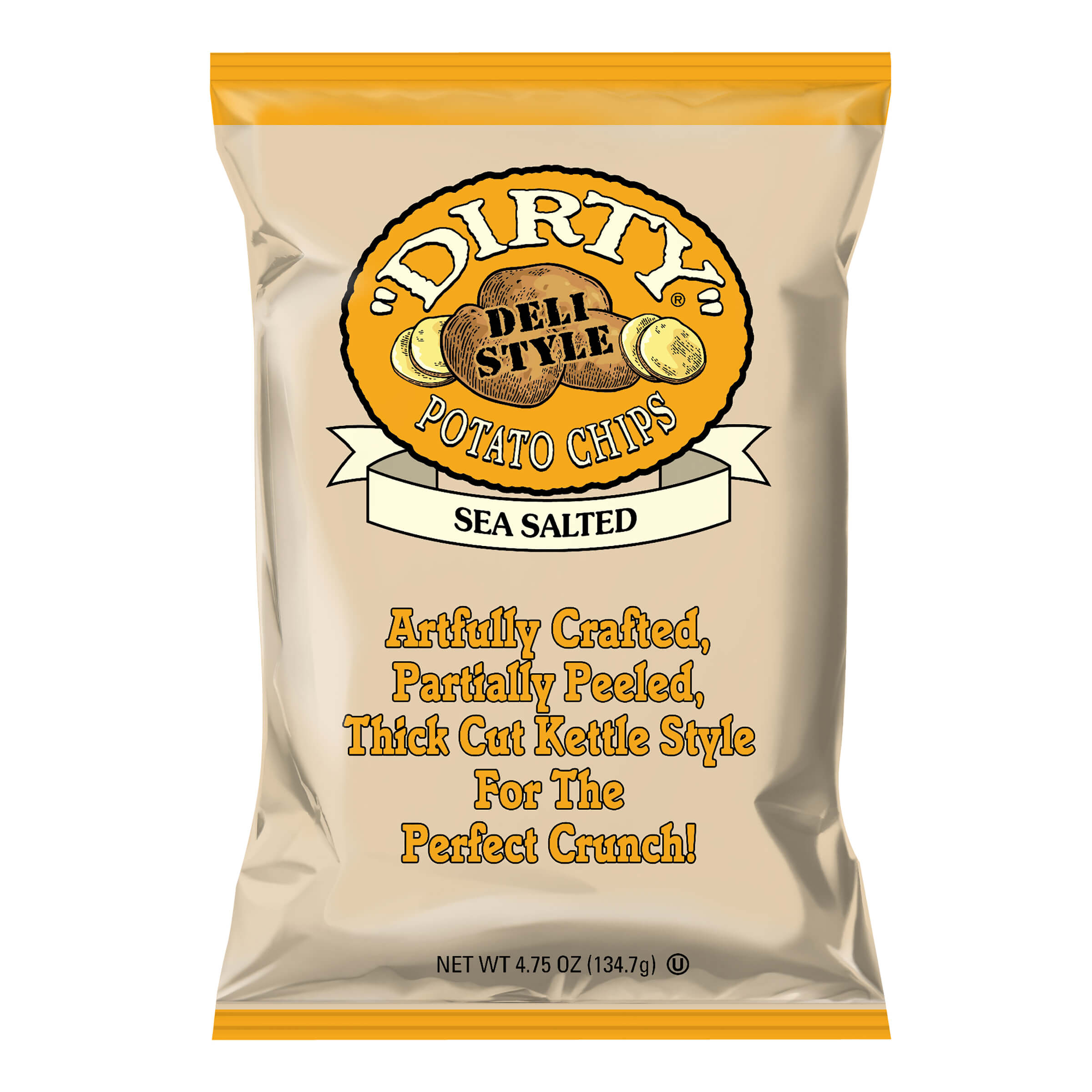 Dirty Kettle Style Potato Chips Sea Salted