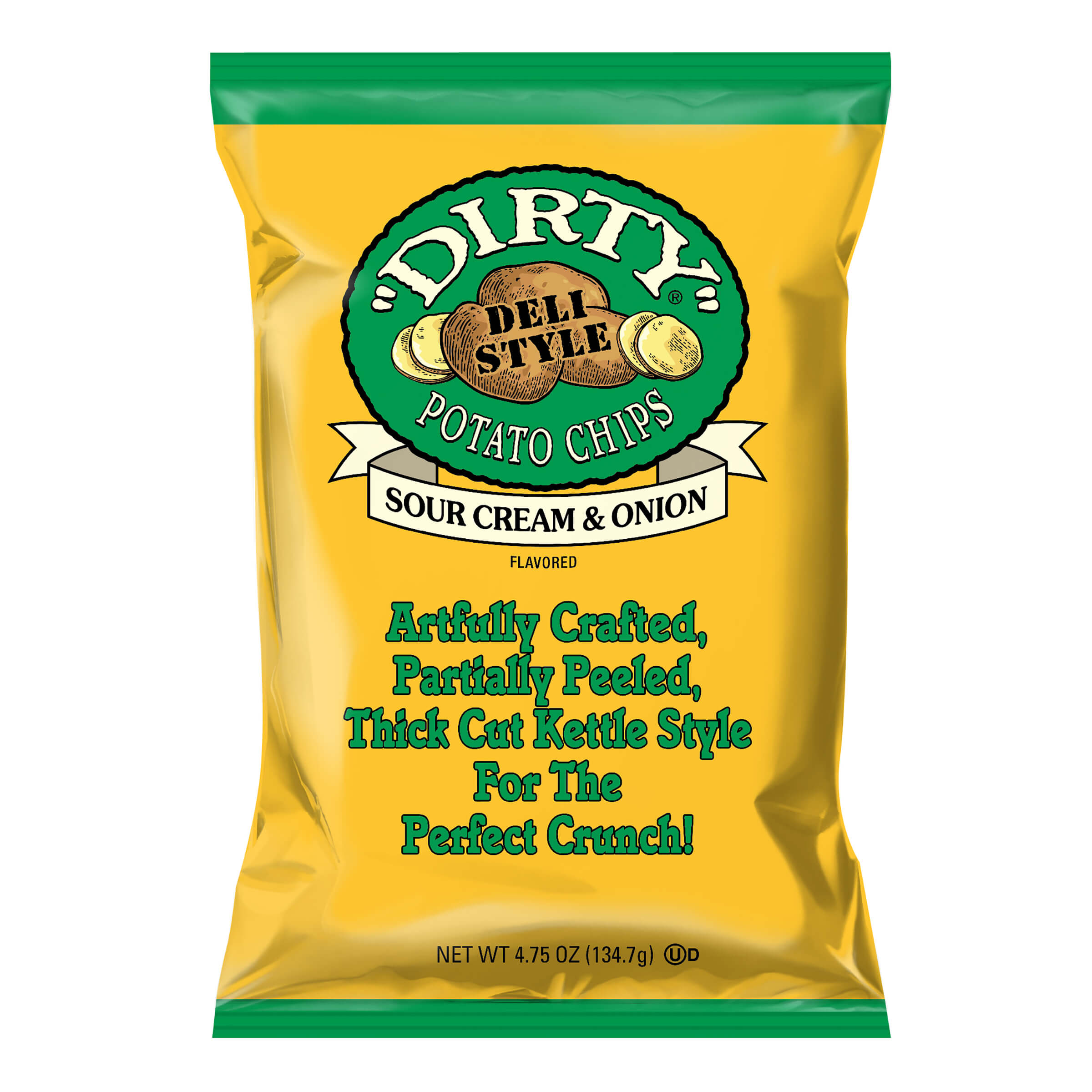 Dirty Kettle Style Potato Chips Sour Cream & Onion