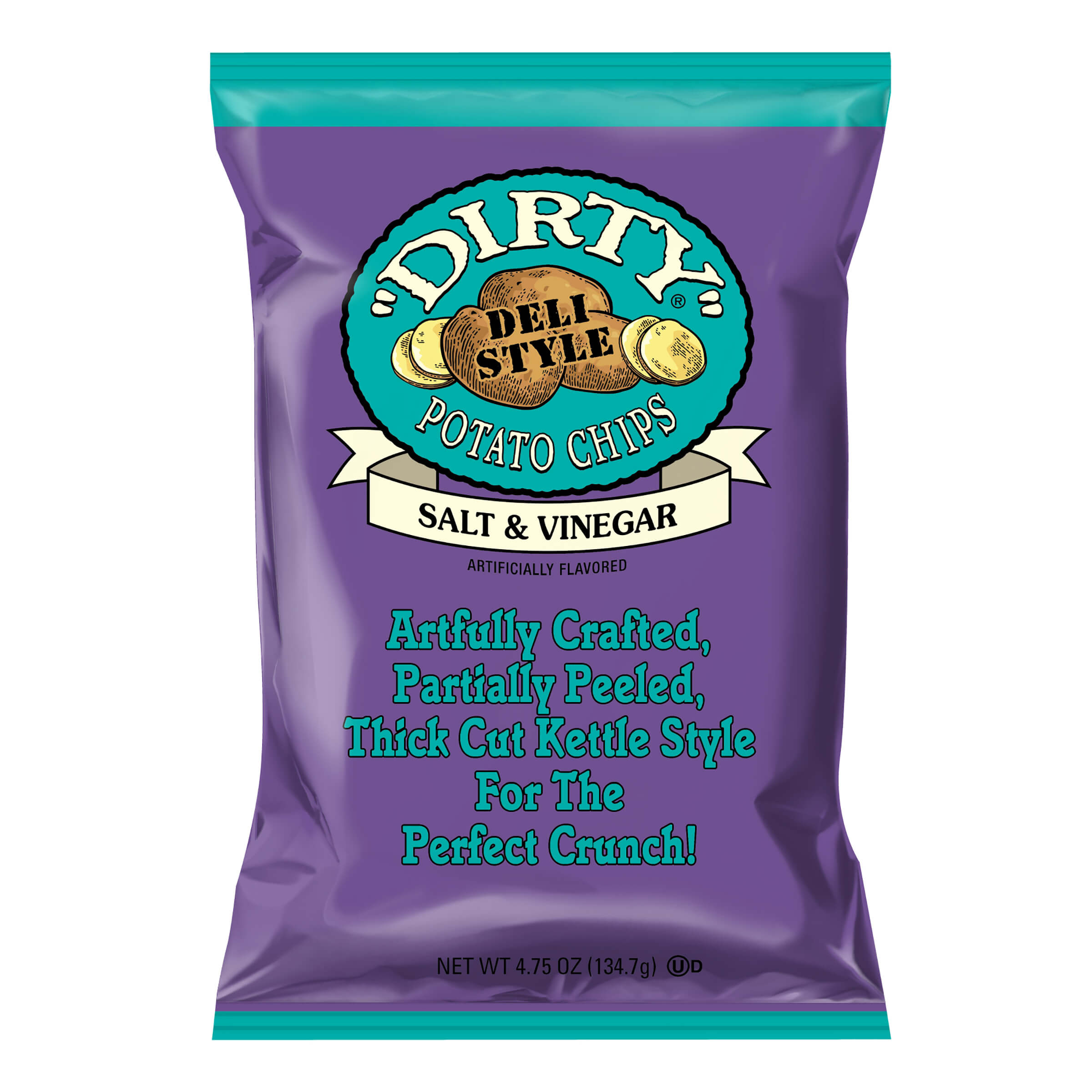 Dirty Kettle Style Potato Chips Salt & Vinegar