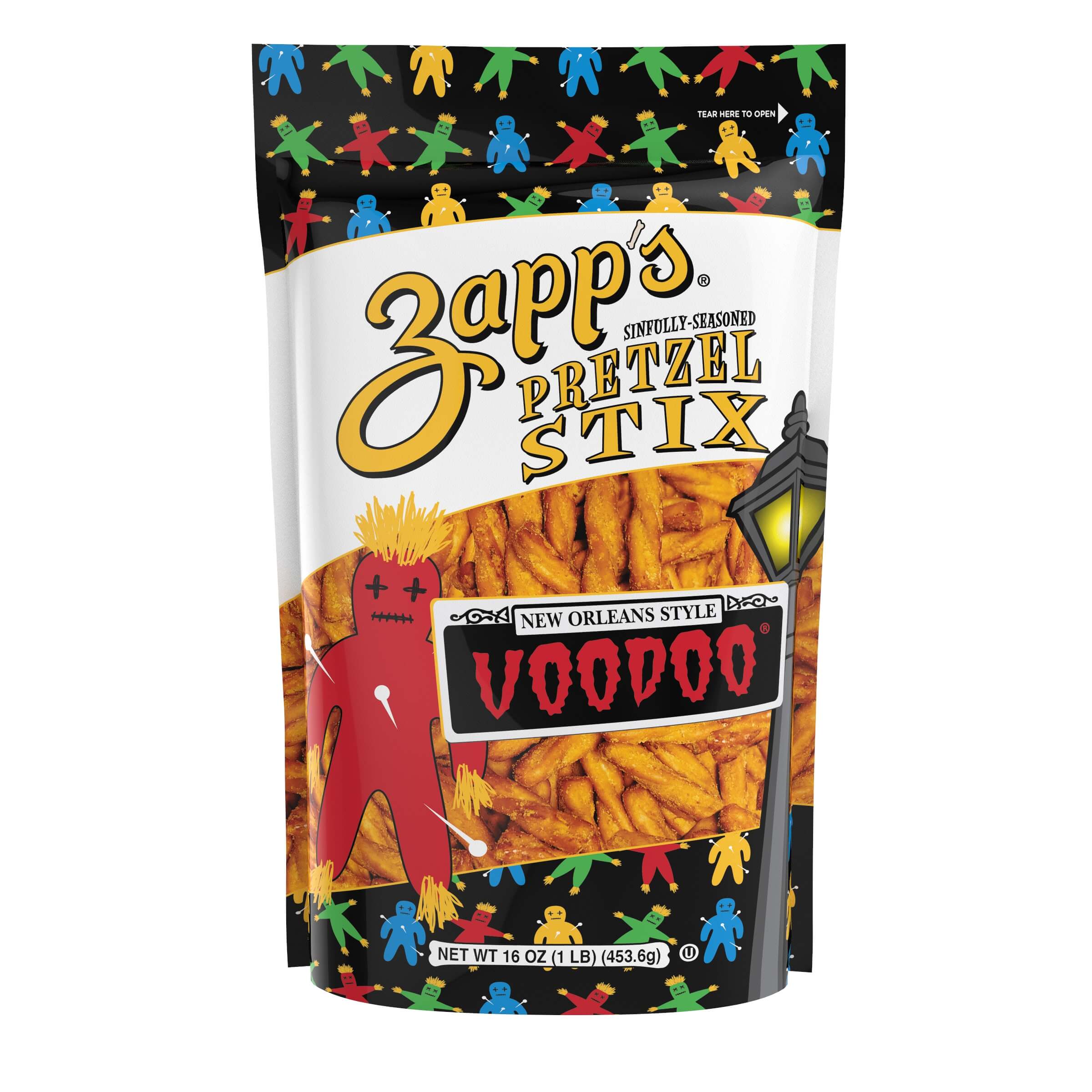Zapp's Sinfully Seasoned Pretzel Stix Voodoo
