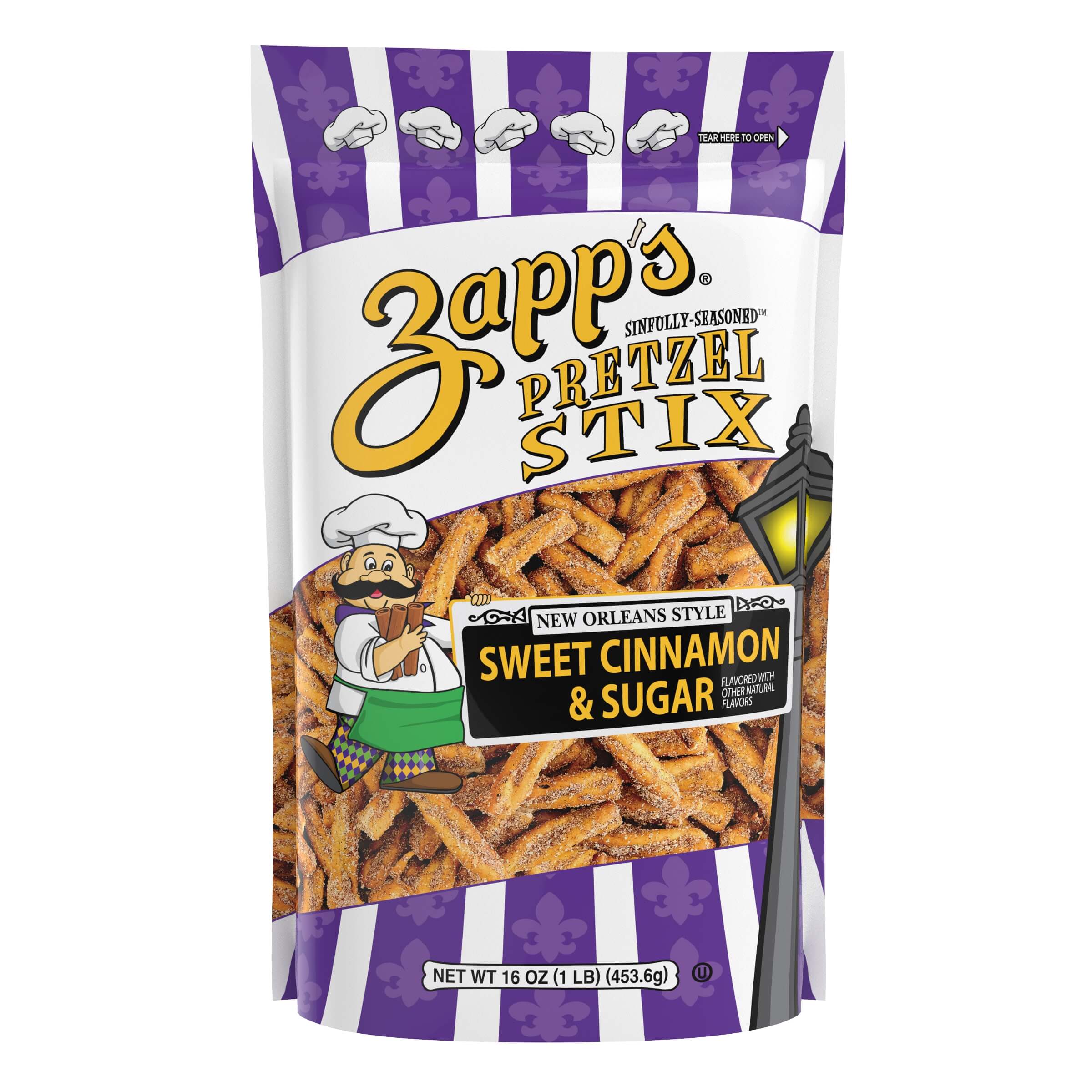 Zapp’s Sweet Cinnamon & Sugar Pretzel Stix
