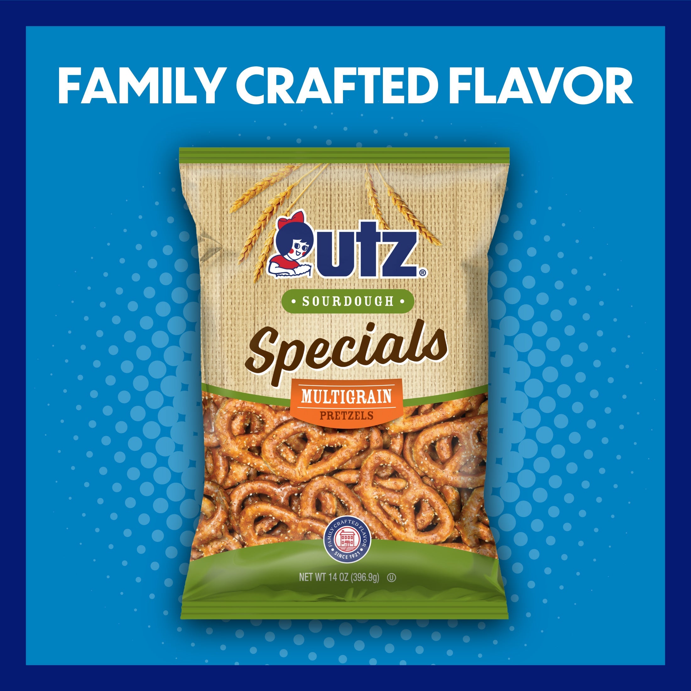 Utz Pretzels Sourdough Specials Multigrain