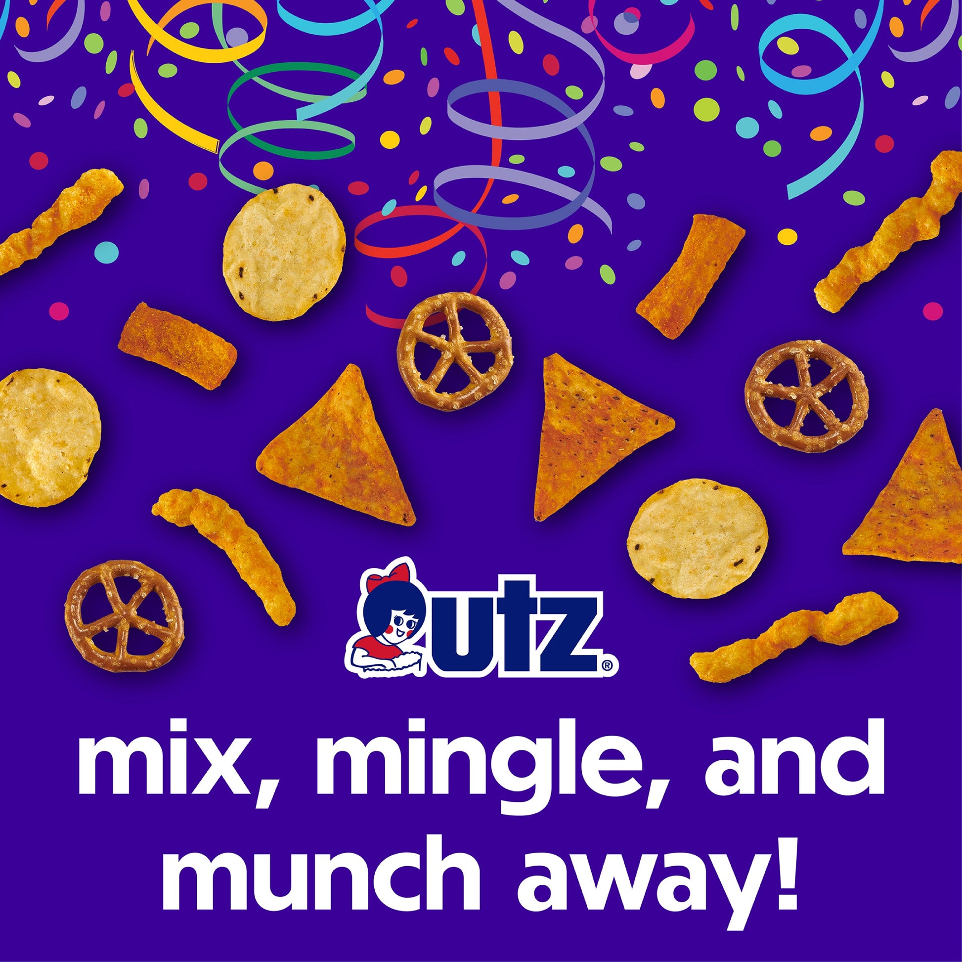 Utz Party Mix Barrel