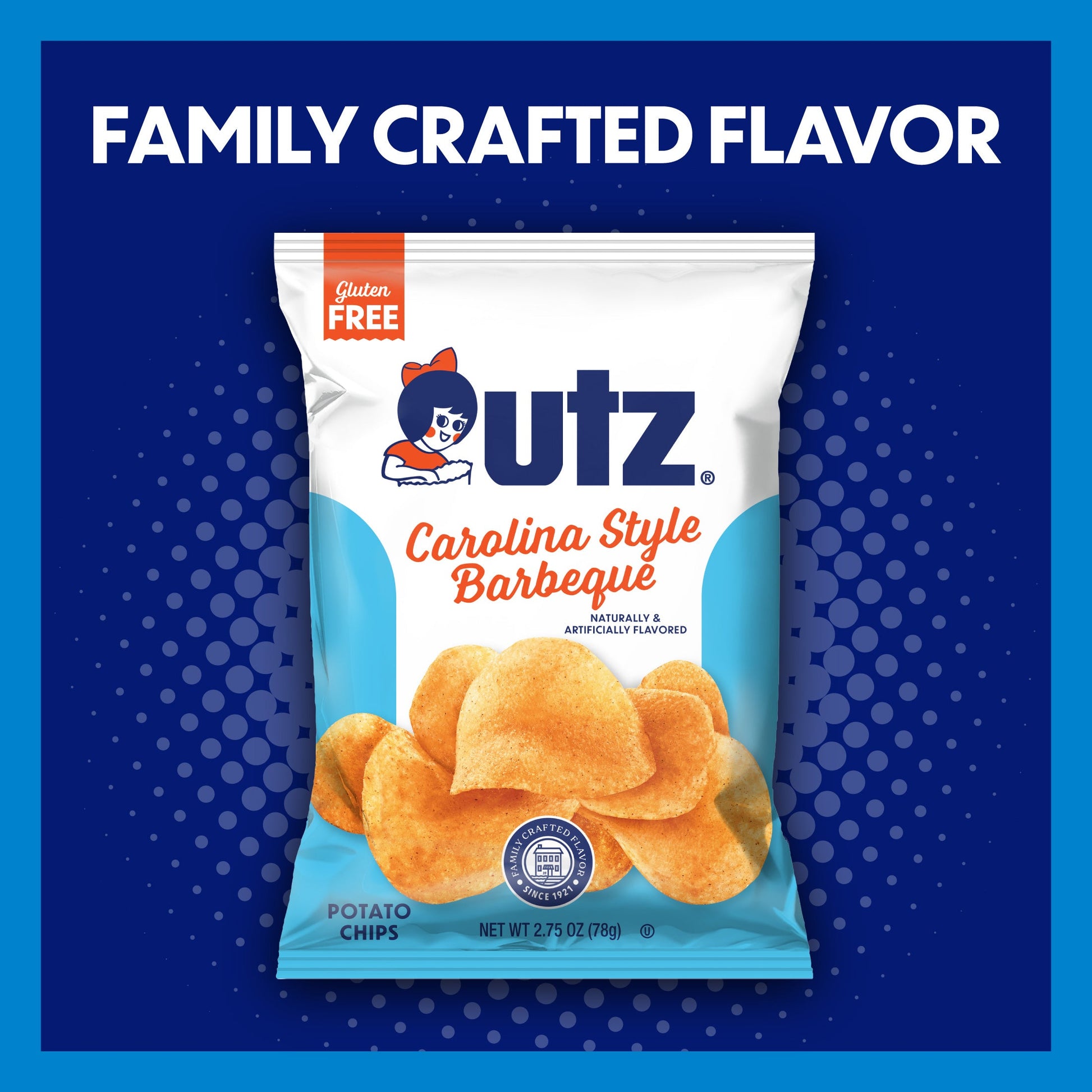 Utz Carolina Barbeque Potato Chips