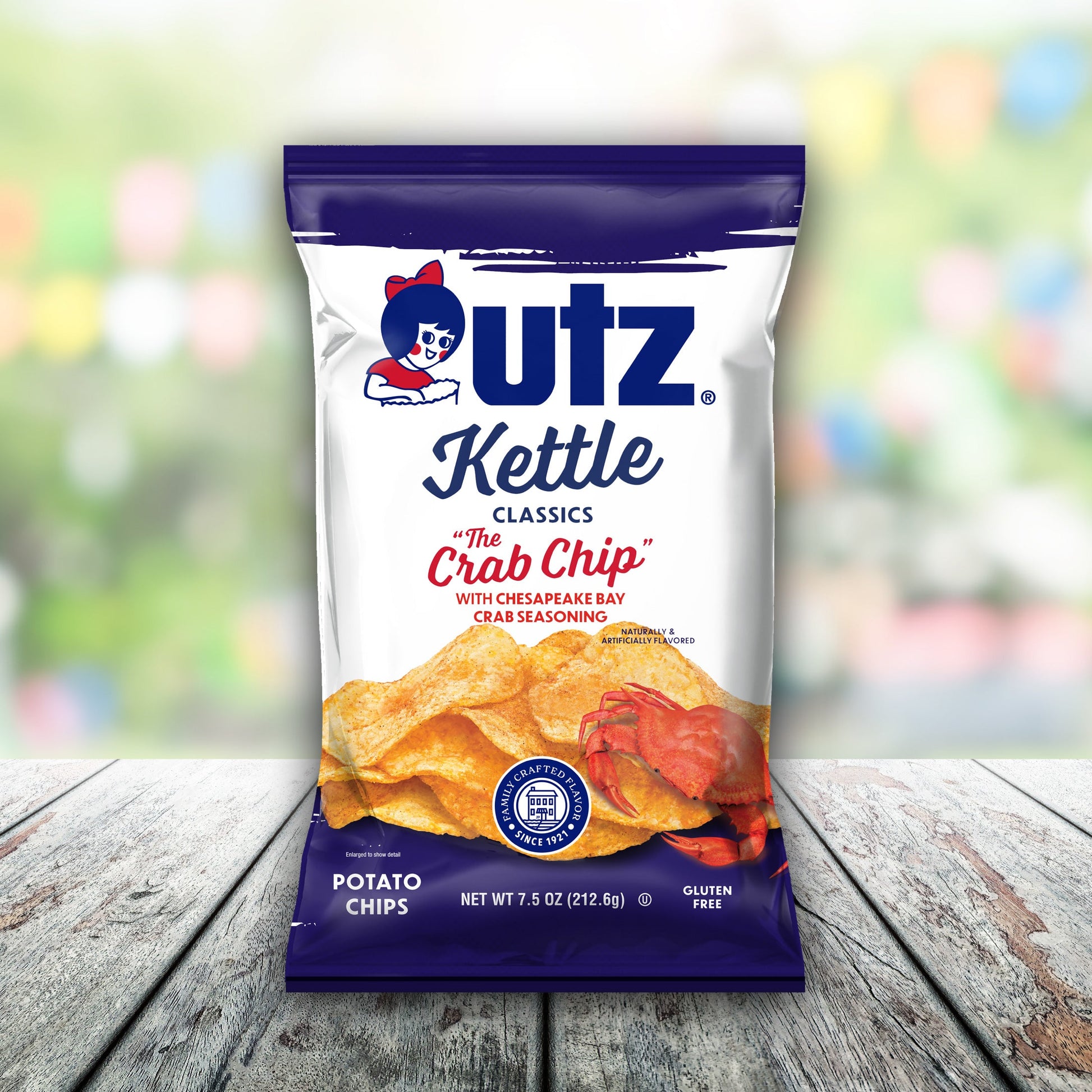 Utz Kettle Classics Potato Chips Crab