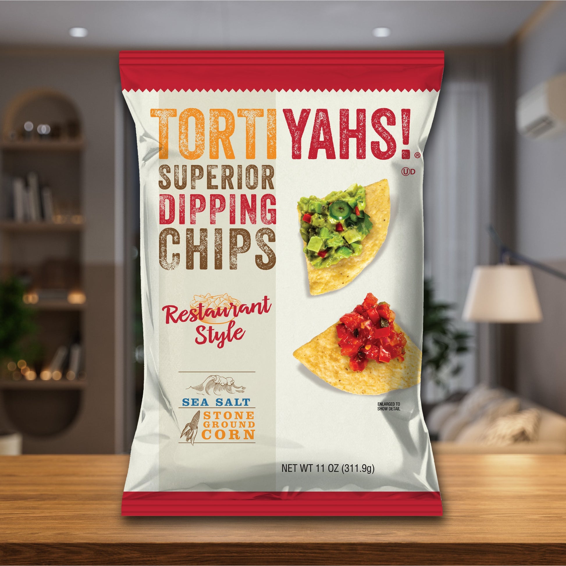 TORTIYAHS!® Superior Dipping Chips Restaurant Style Sea Salt