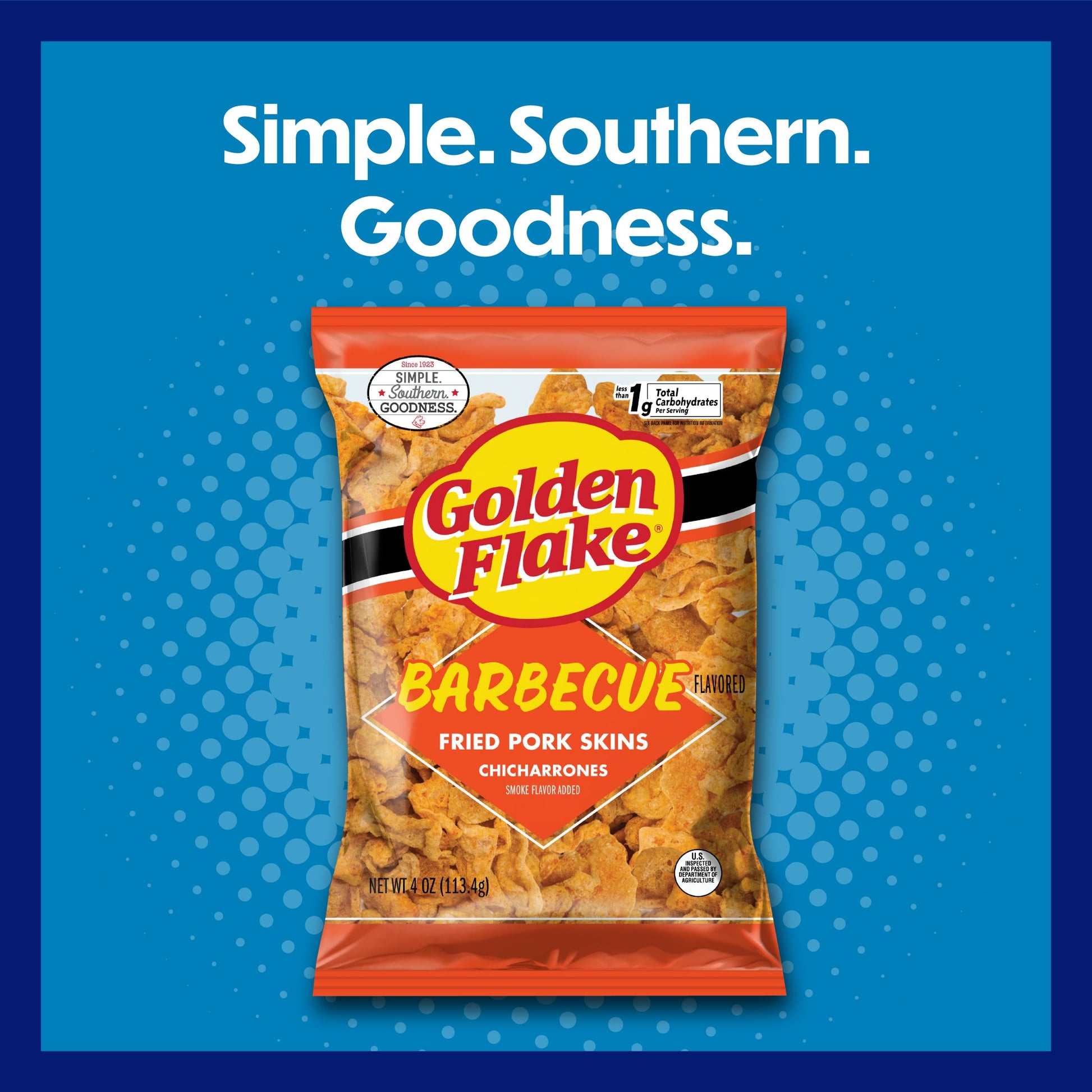 Golden Flake Barbecue Pork Skins