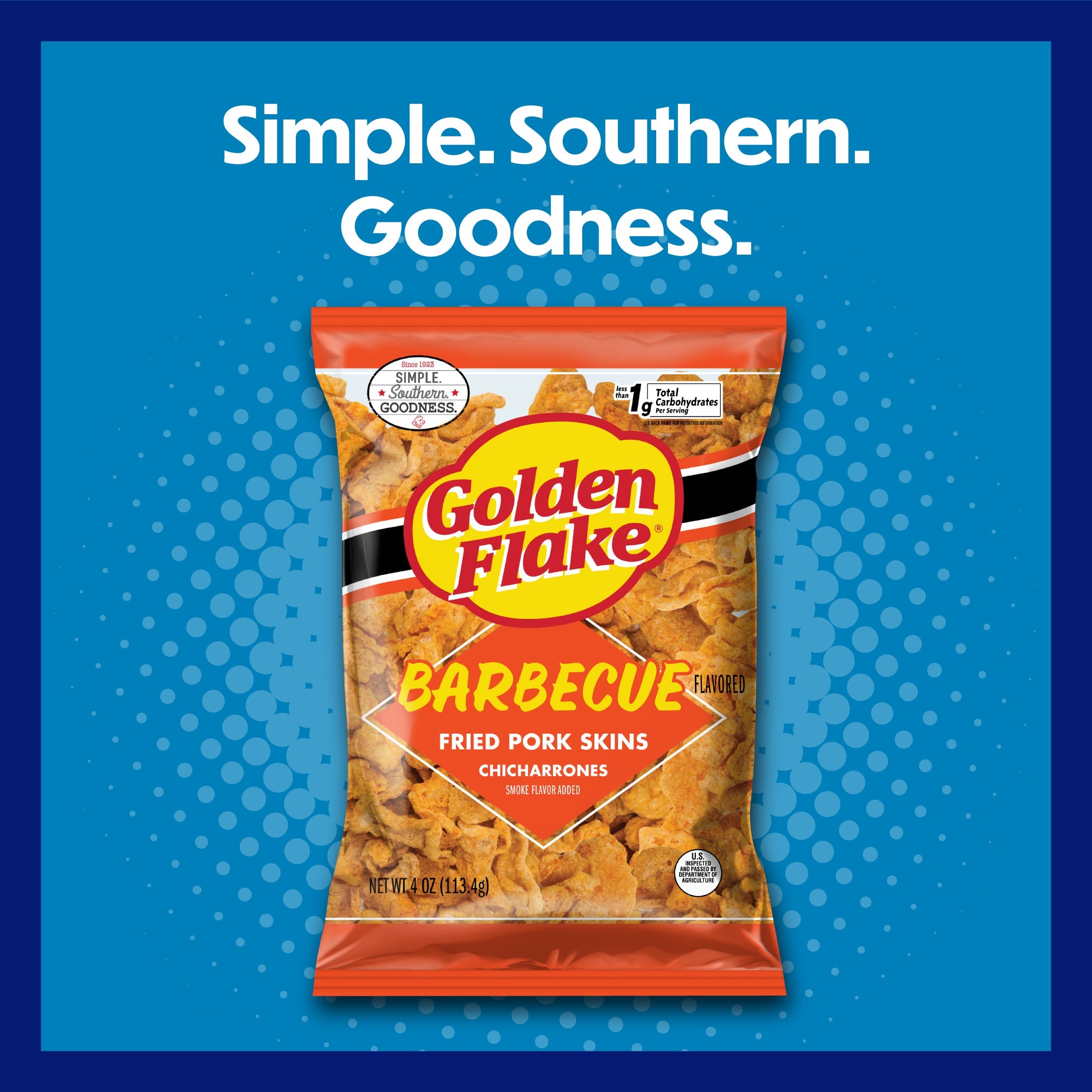 Golden Flake Barbecue Pork Skins