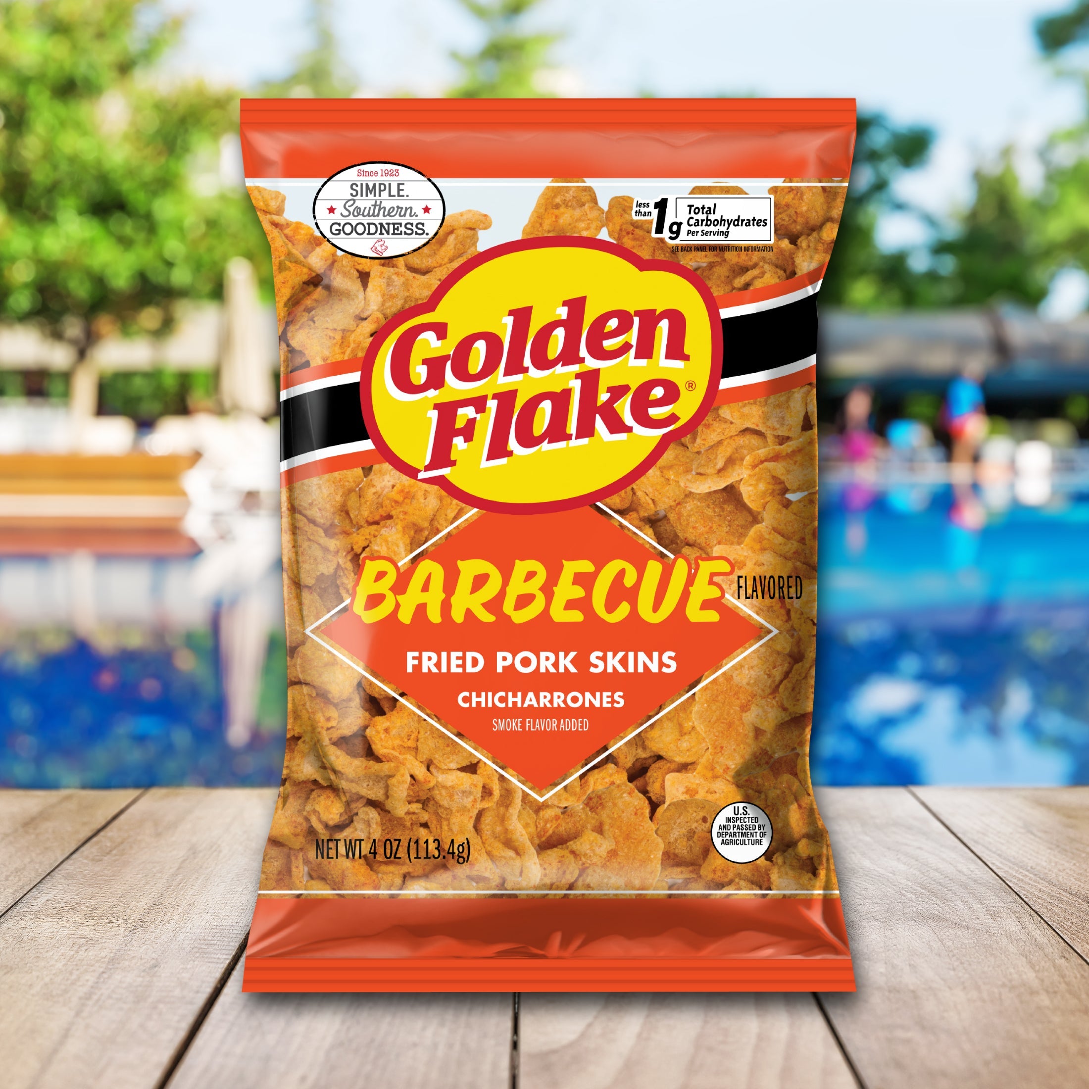 Golden Flake Barbecue Pork Skins