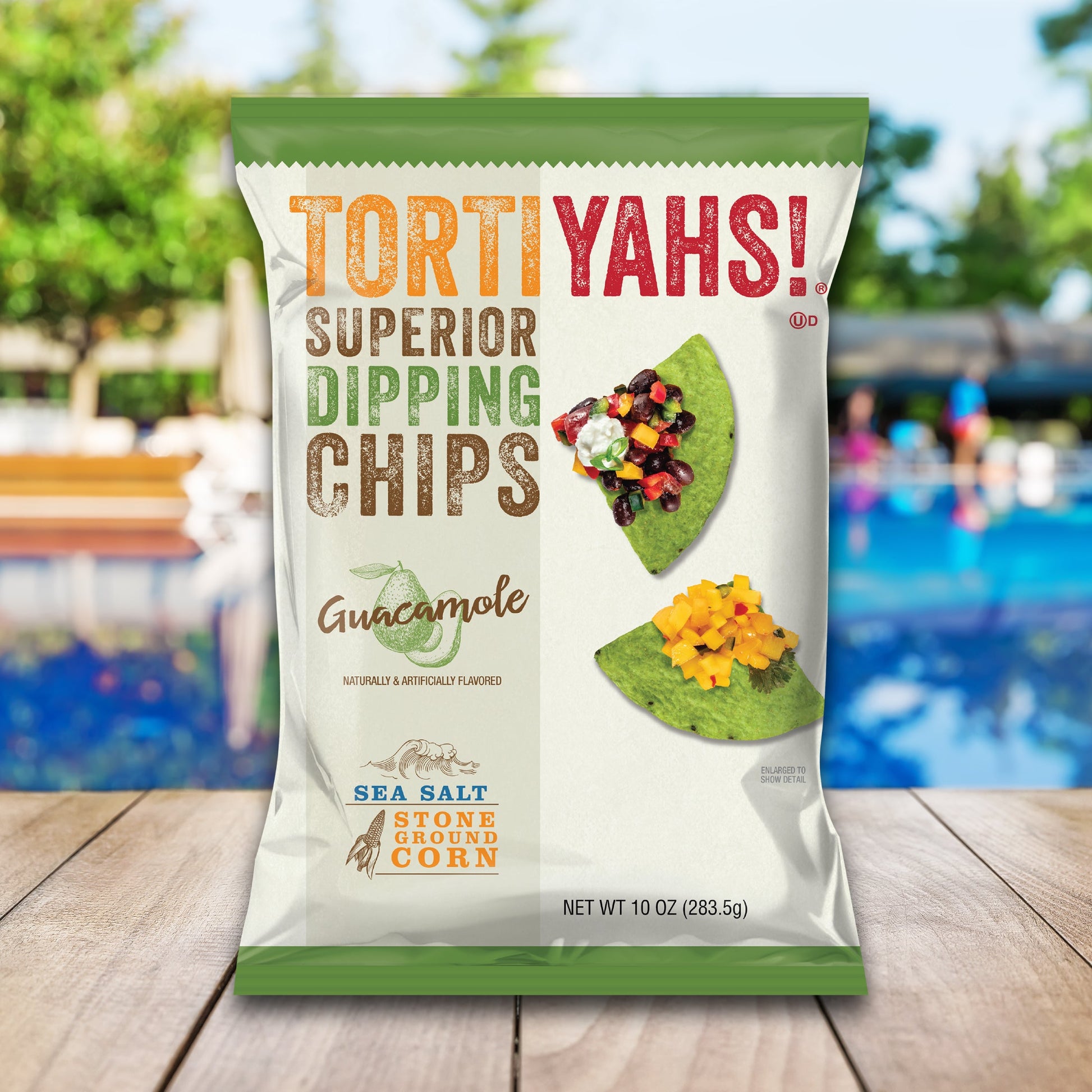 TORTIYAHS!® Superior Dipping Chips Guacamole