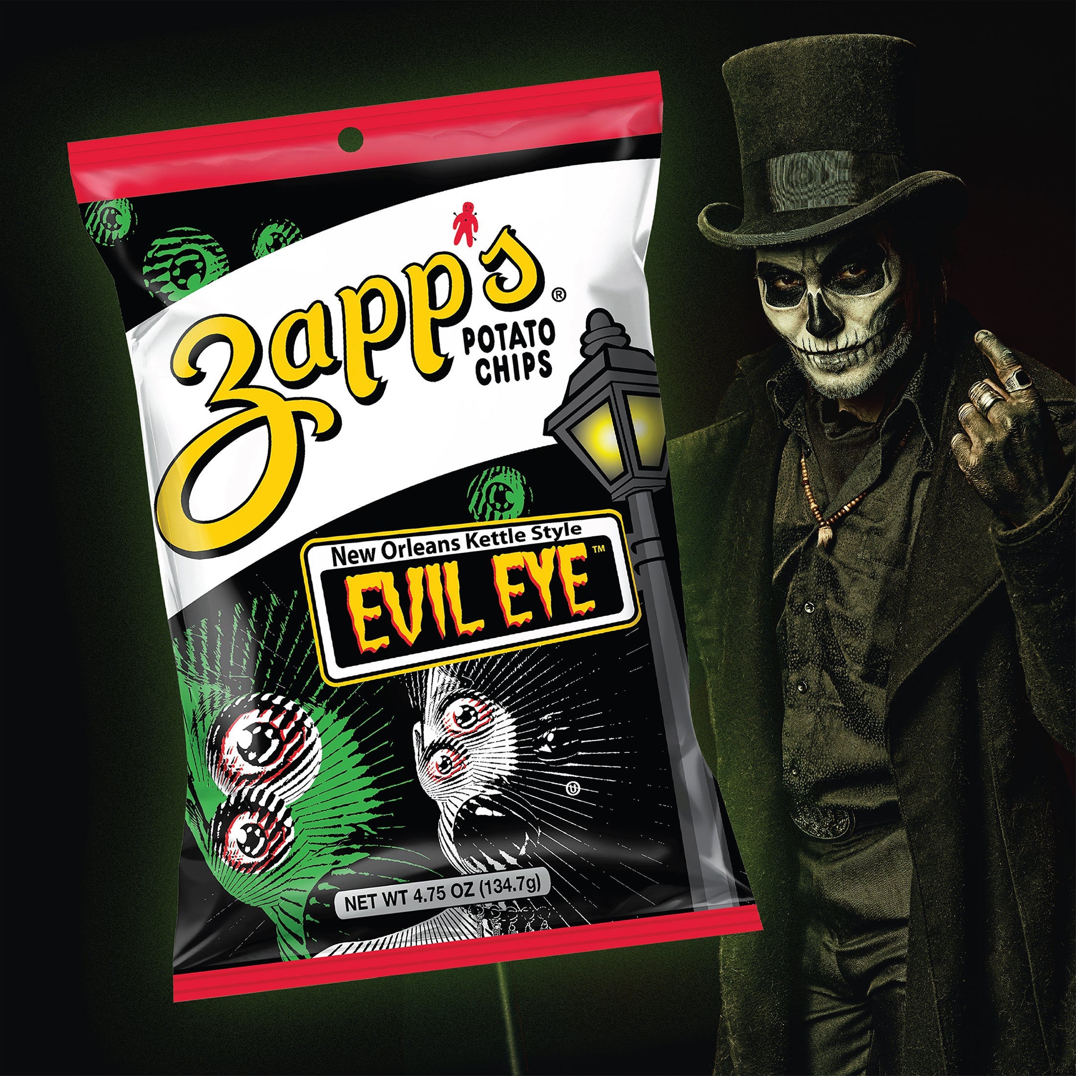 Zapp's Kettle Potato Chips Evil Eye