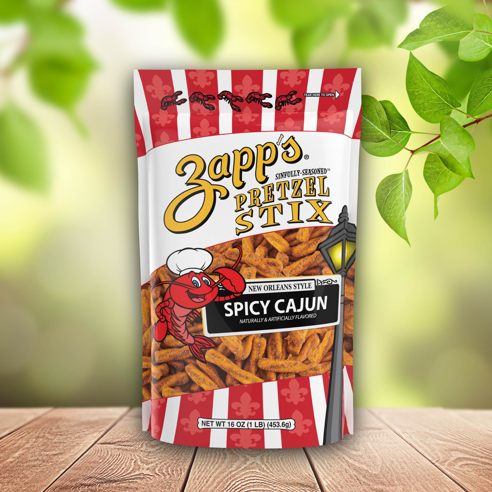 Zapp's Pretzel Stix, Spicy Cajun