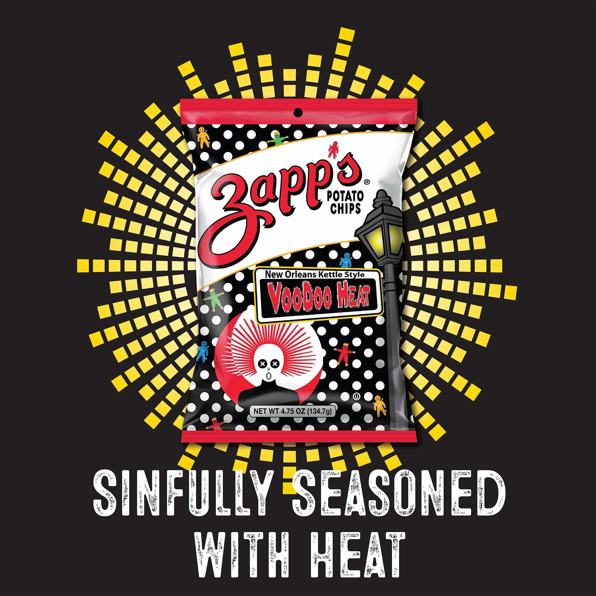 Zapp's Kettle Potato Chips Voodoo Heat