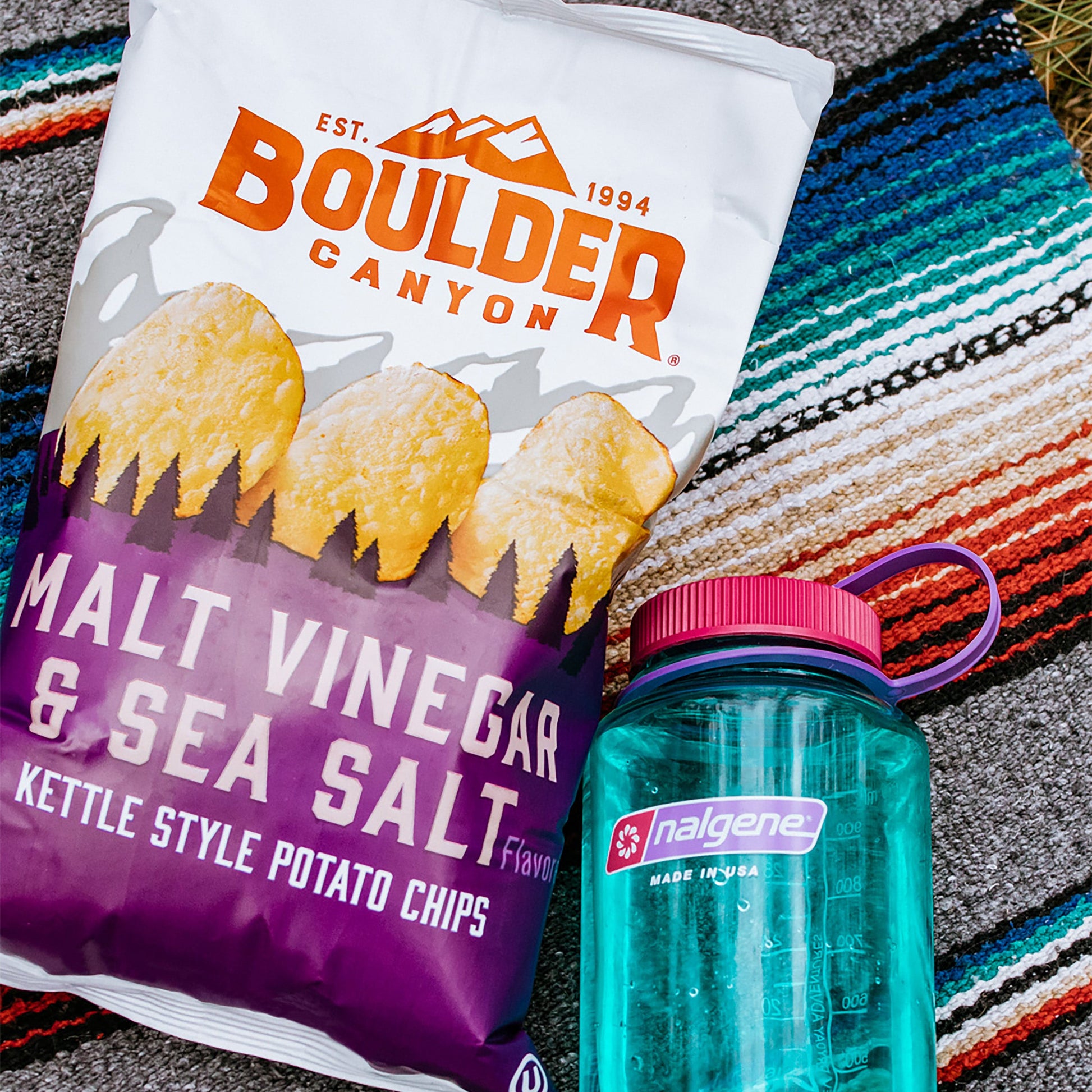 Boulder Canyon Kettle Potato Chips Malt Vinegar & Sea Salt
