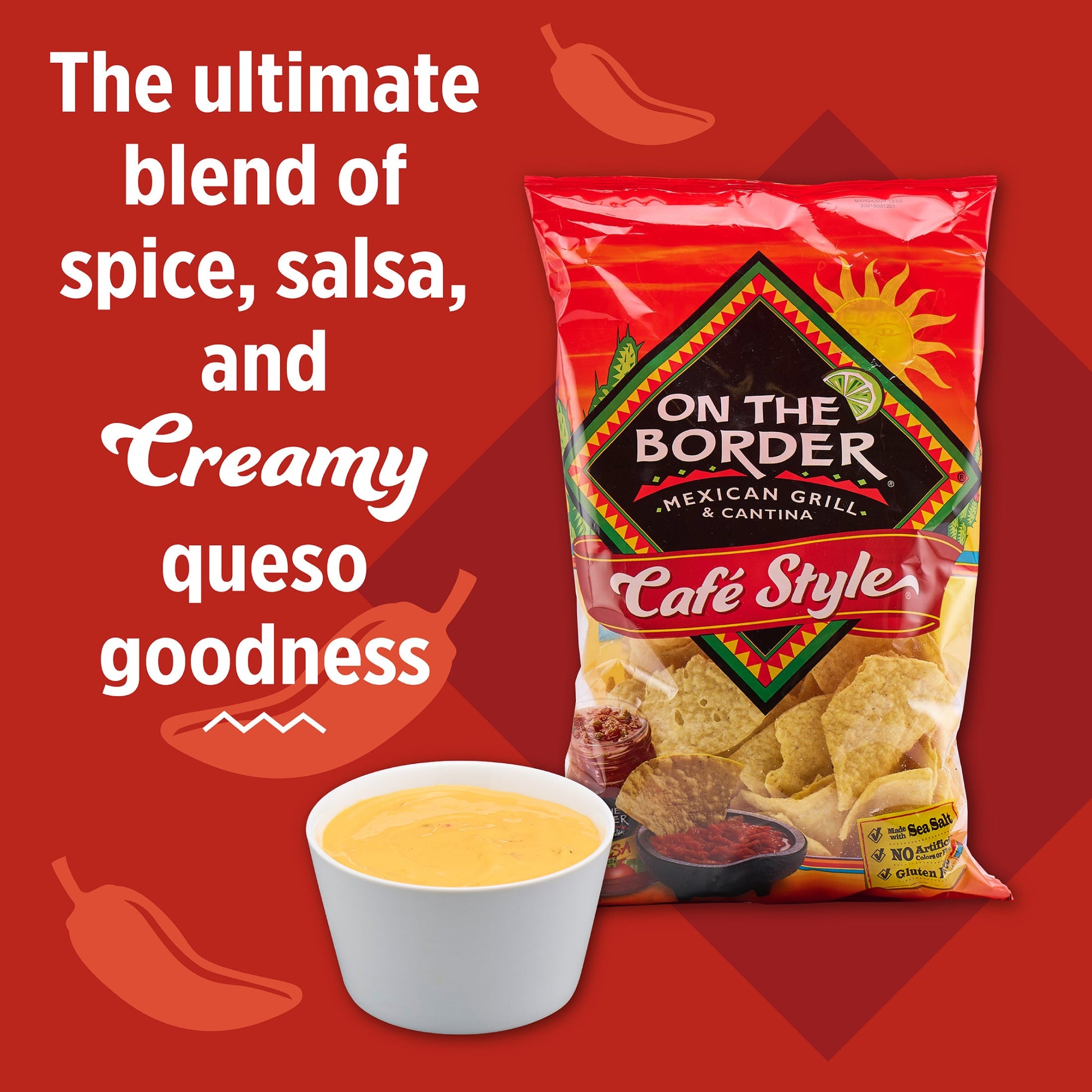 On The Border Salsa Con Queso