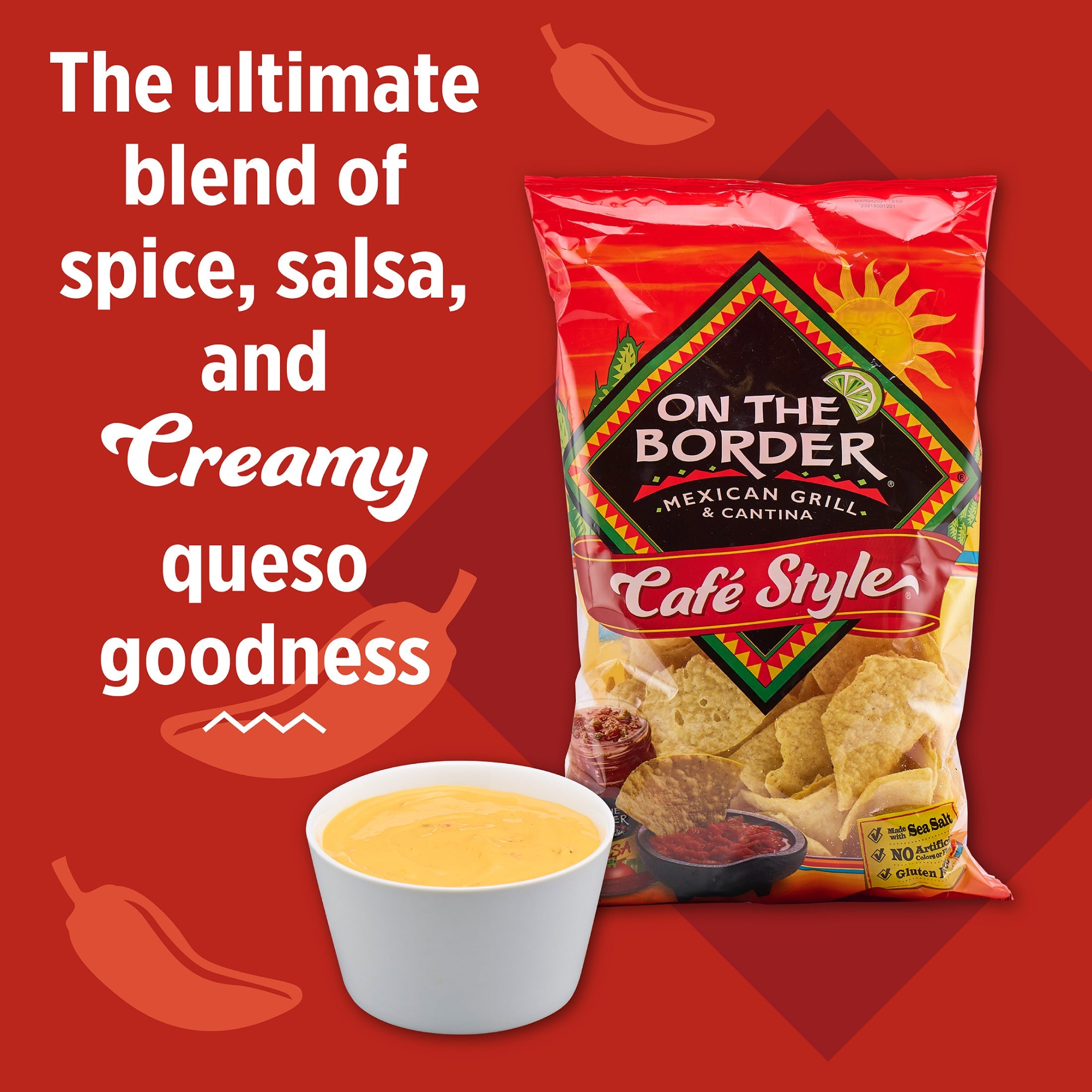On The Border Salsa Con Queso