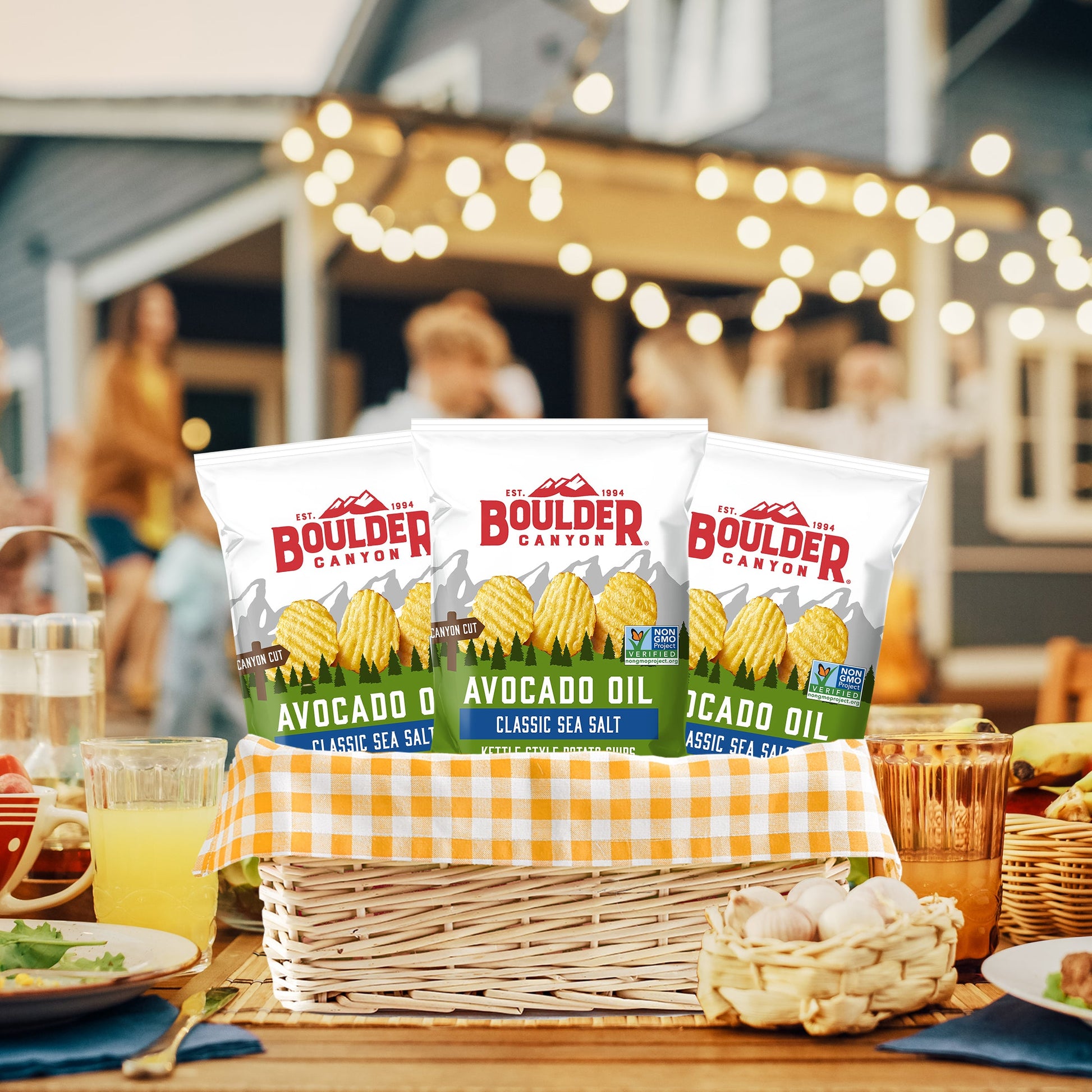 Boulder Canyon Kettle Potato Chips Canyon Cut Avocado Oil Sea Salt