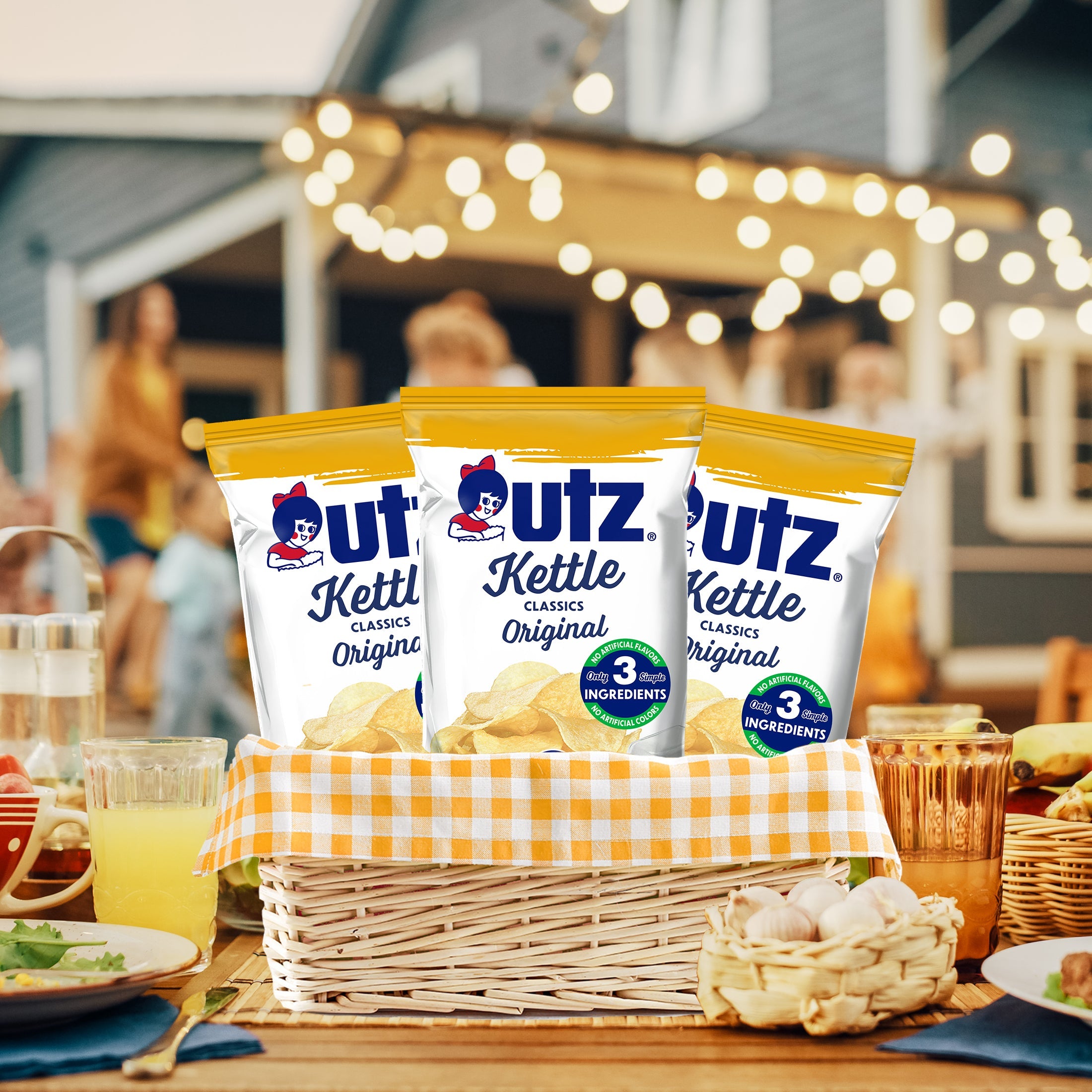 Utz Kettle Classics Potato Chips Original