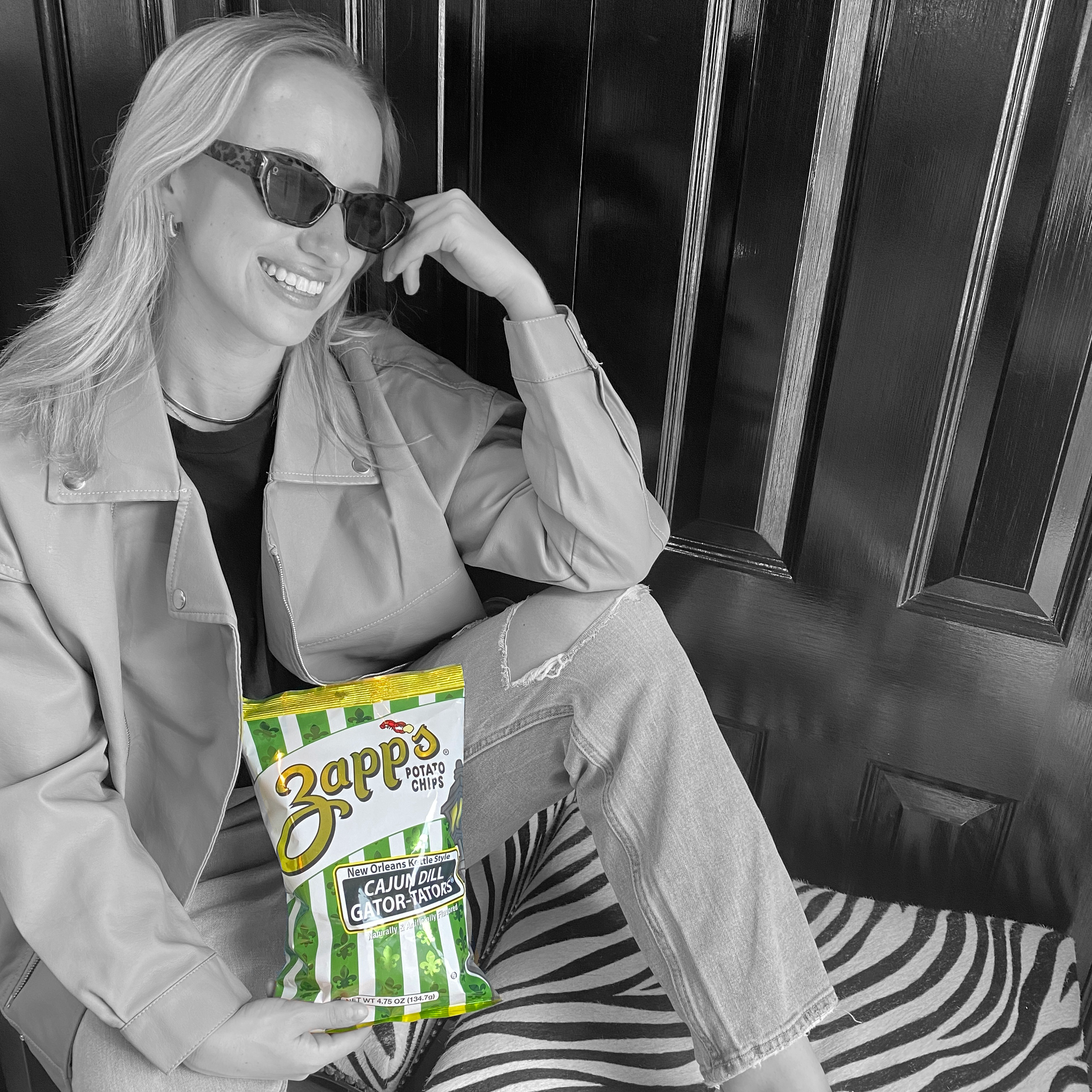 Zapp's Kettle Potato Chips Cajun Dill Gator-tator