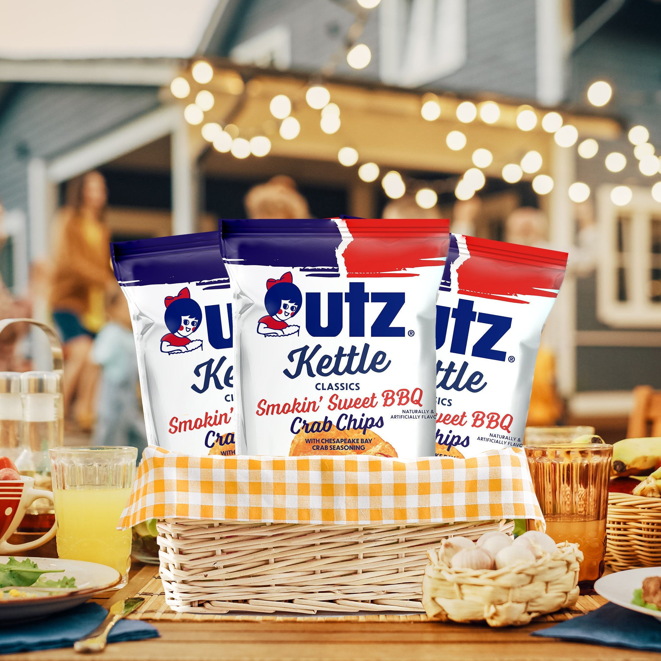 Utz Kettle Classics Potato Chips Mash Up Smokin' Sweet Crab