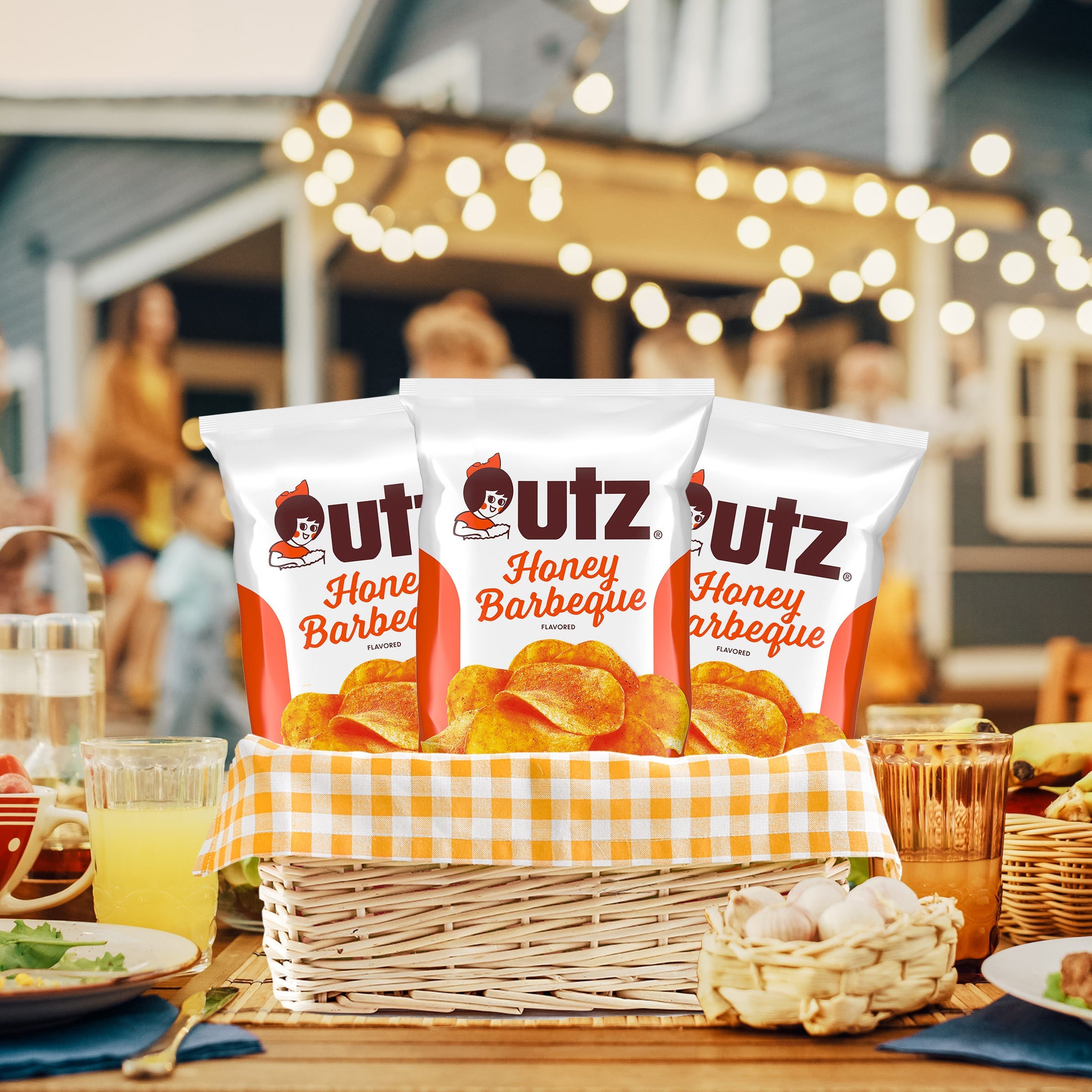 Utz Honey Barbeque Potato Chips