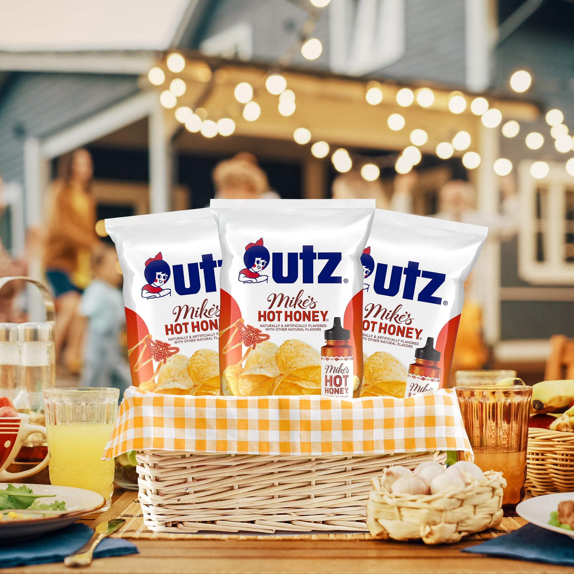 Utz Potato Chips Mike's Hot Honey