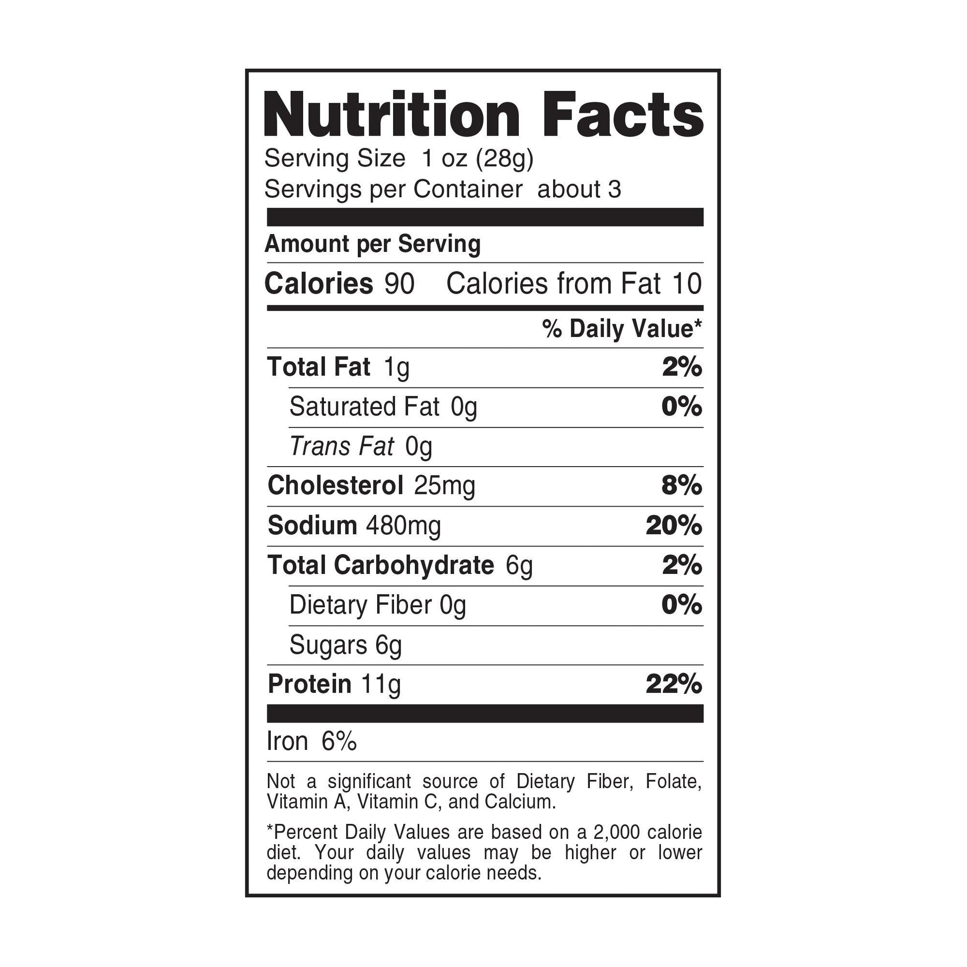 Boulder Canyon Beef Jerky Summit Sweet & Spicy