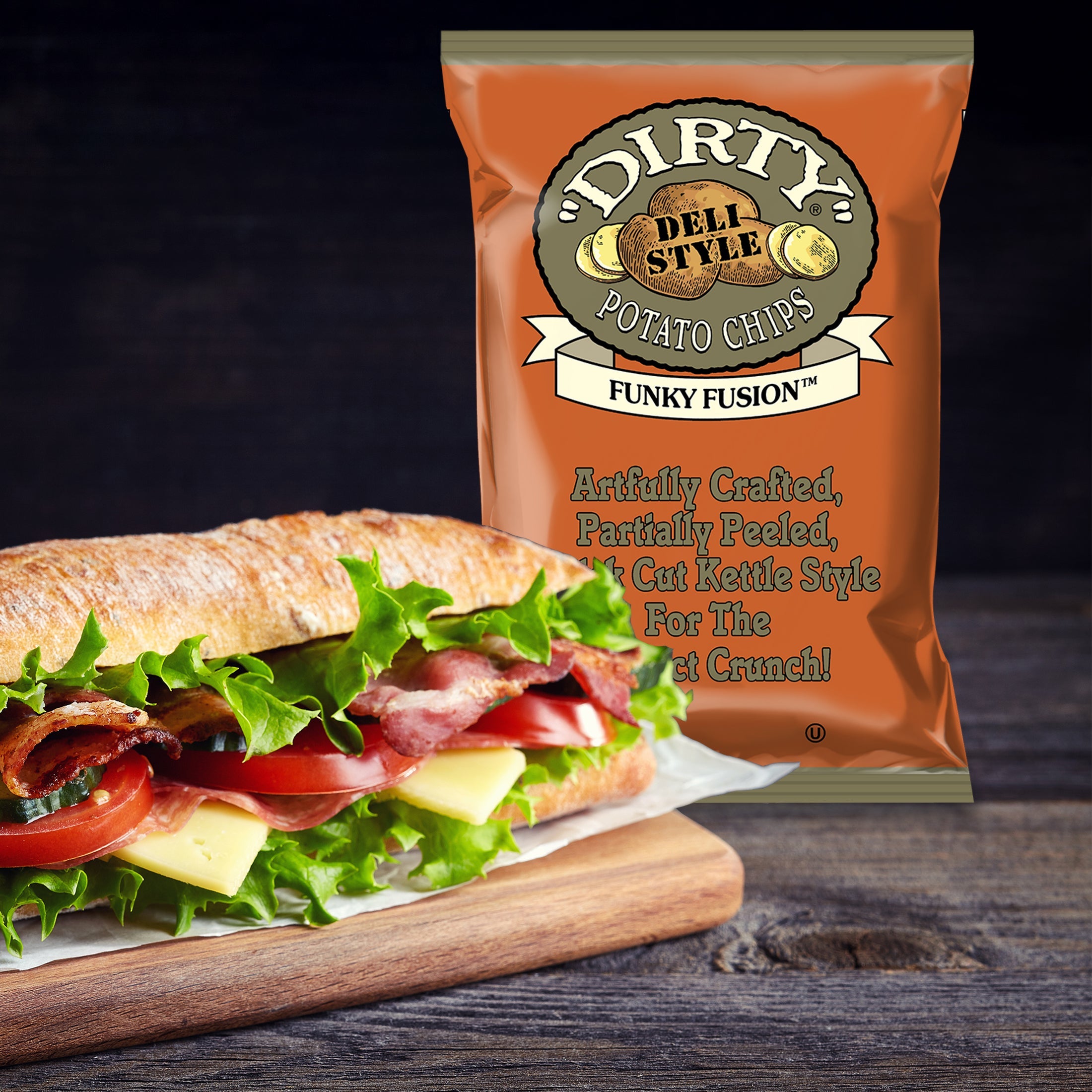 Dirty Kettle Style Potato Chips Funky Fusion
