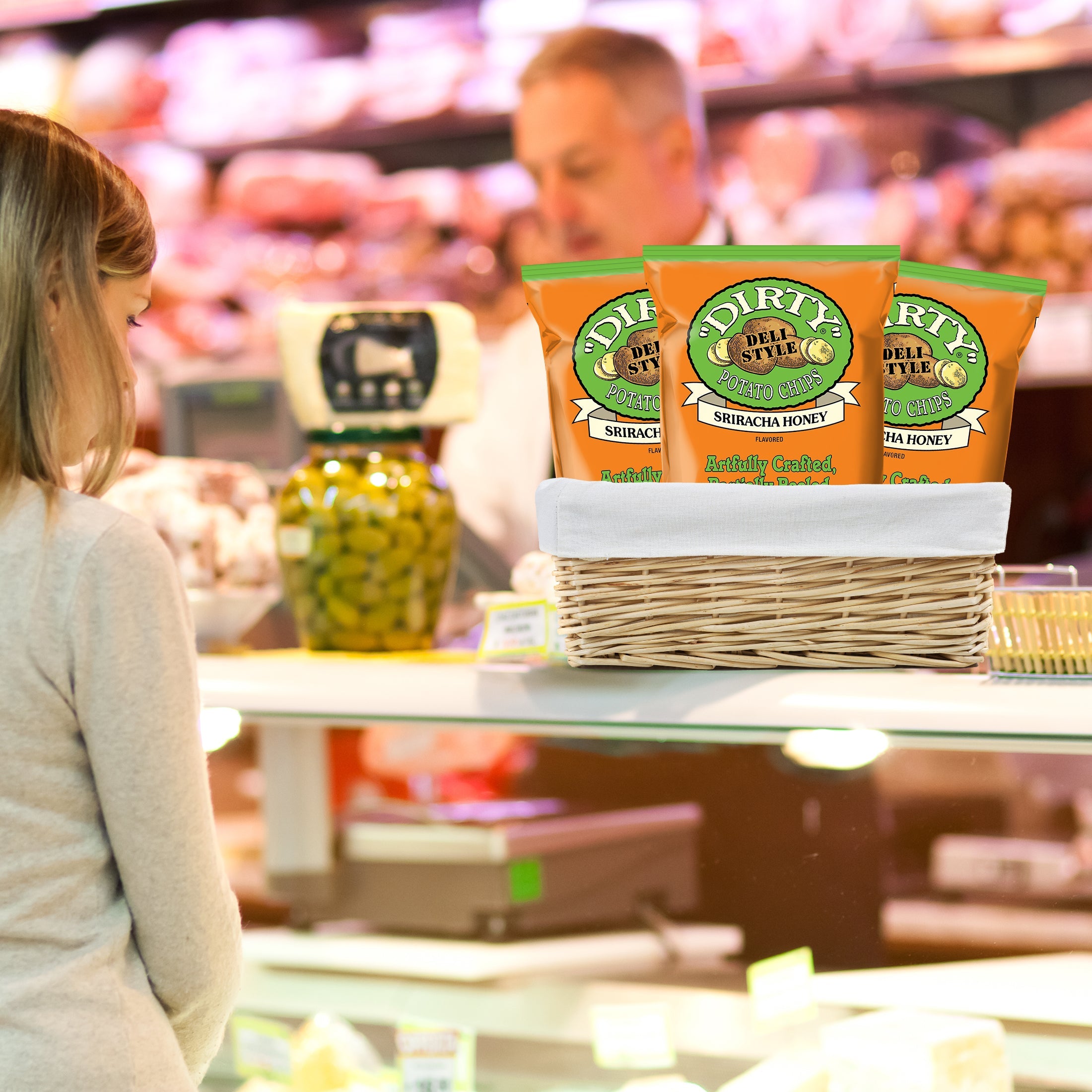 Dirty Kettle Style Potato Chips Sriracha & Honey